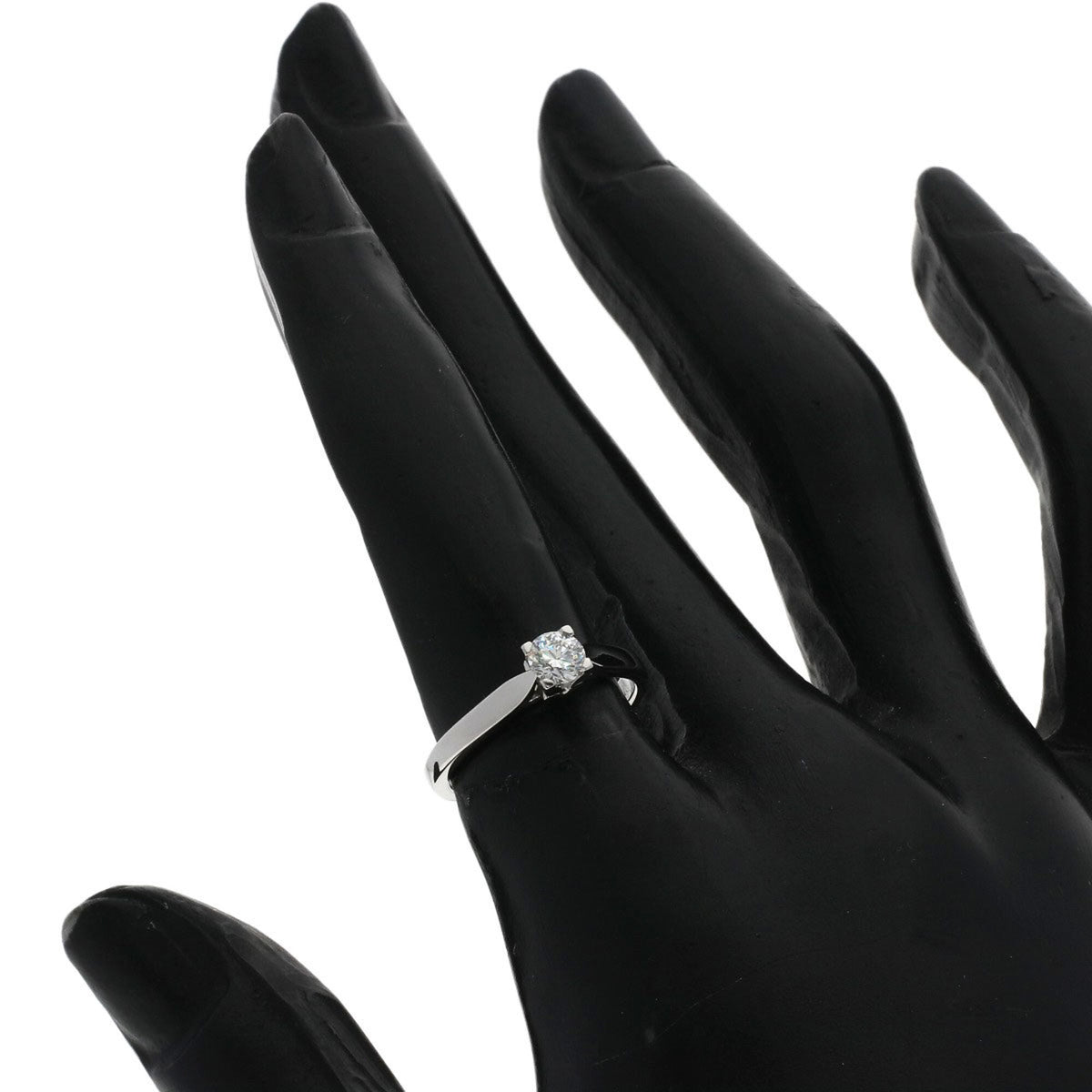 Van Cleef & Arpels Platinum 950 Band Ring (Pre-Owned)