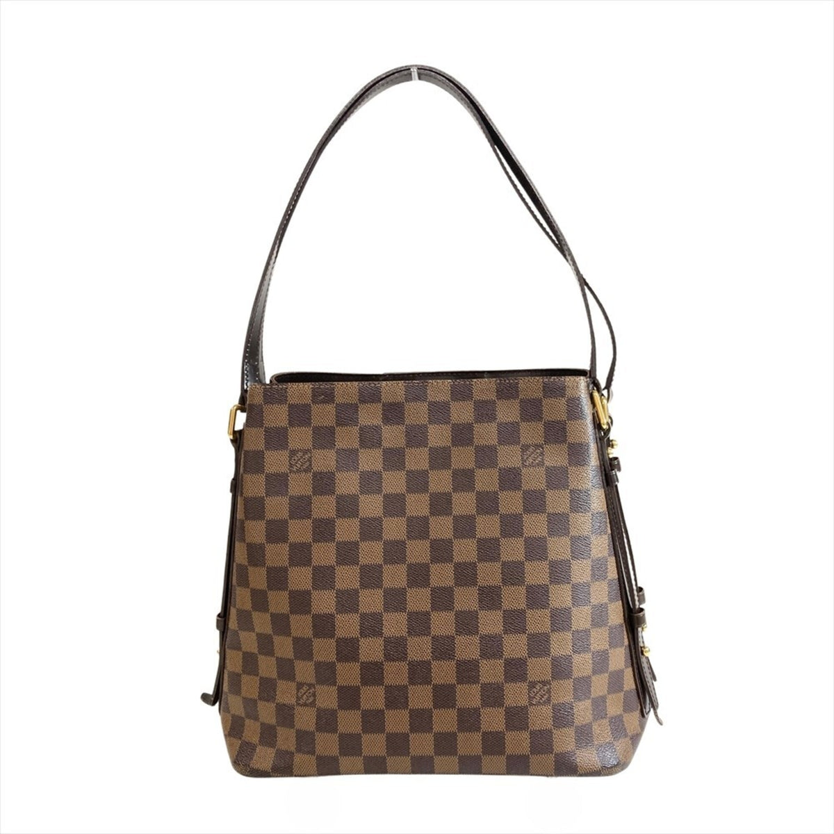 Louis Vuitton Brown Damier Canvas Shoulder Bag Tote Bag (Pre-Owned)