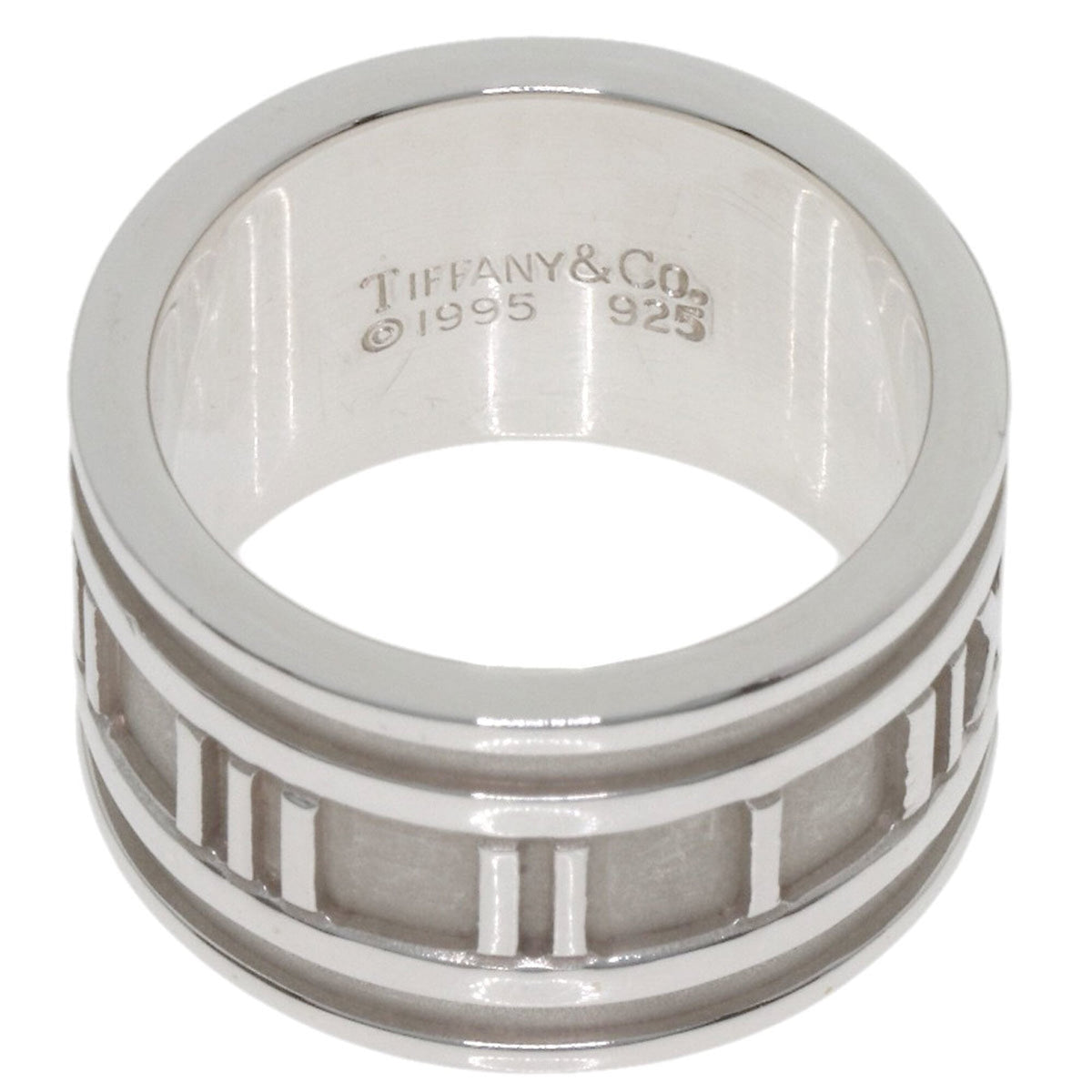 Tiffany Atlas Silver Band Ring (Pre-Owned)