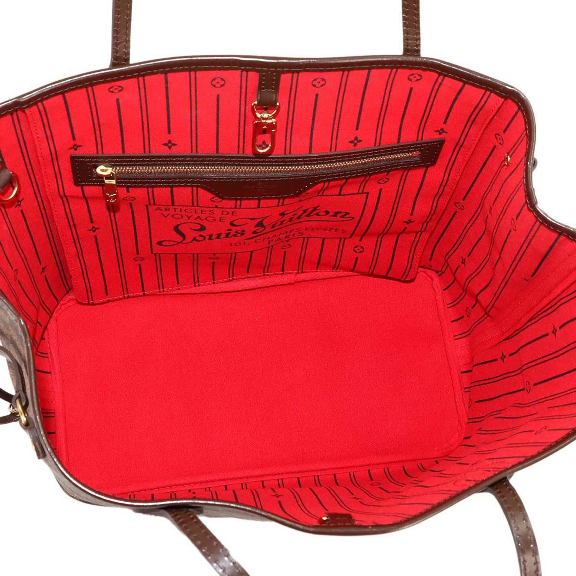 Louis Vuitton Cerise Ebene Damier Canvas Tote Bag (Pre-Owned)