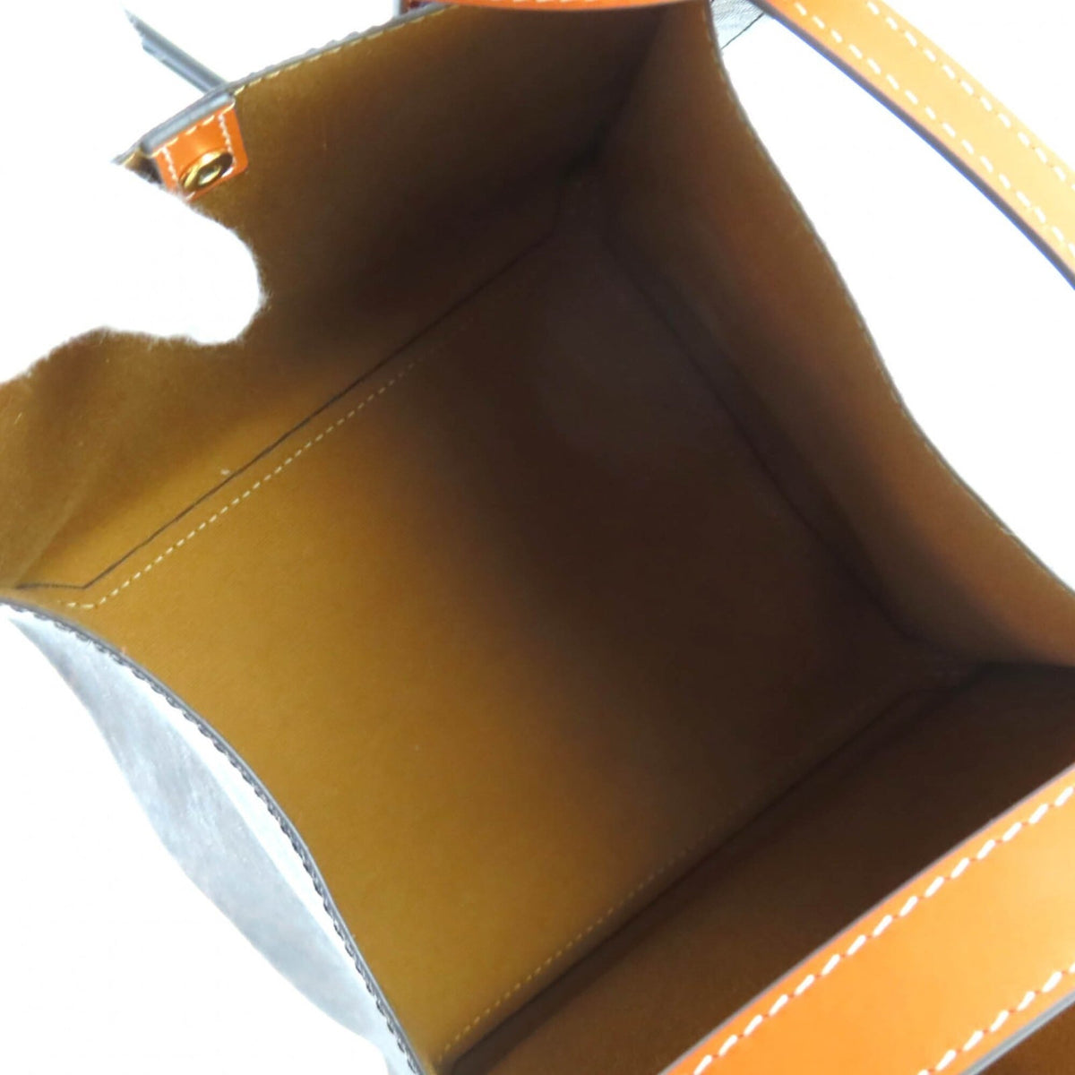 Celine Yellow Canvas Shoulder Bag (Pre-Owned)