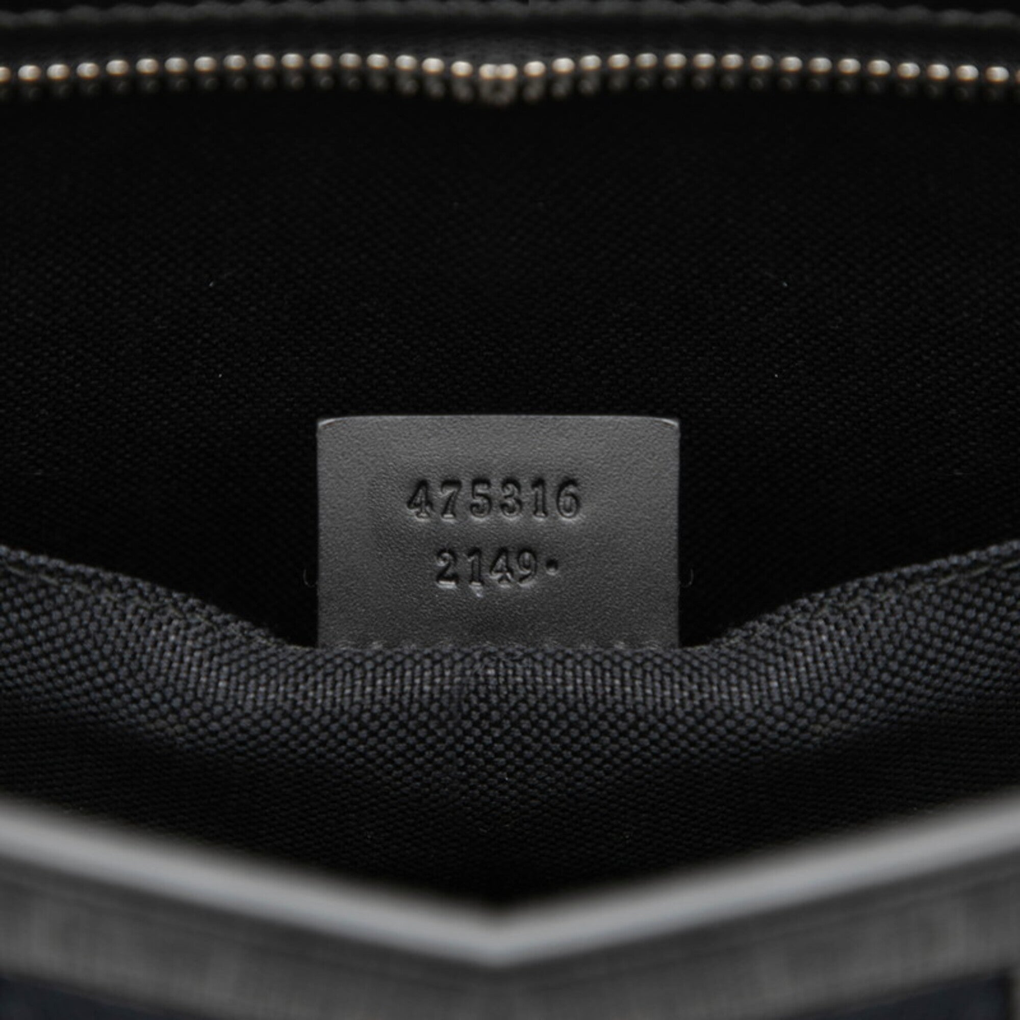 Gucci Black Pvc Leather Clutch Bag (Pre-Owned)
