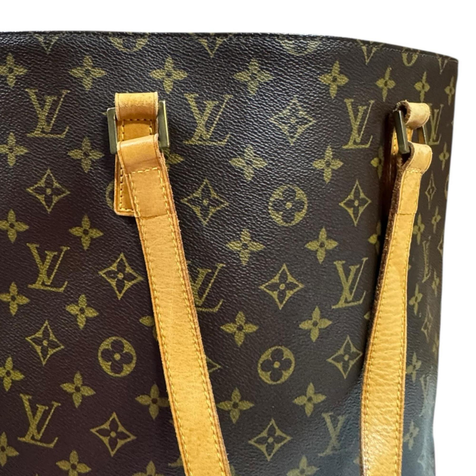 Louis Vuitton Brown Monogram Canvas Tote Bag (Pre-Owned)