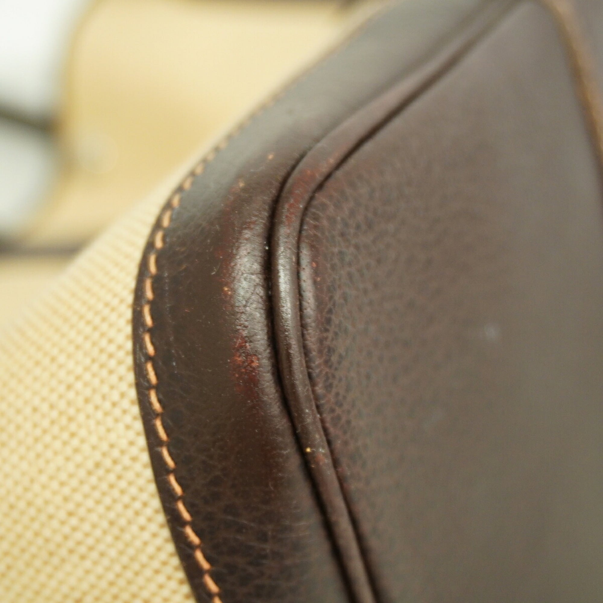 Hermes Brown Toile H Tote Bag (Pre-Owned)