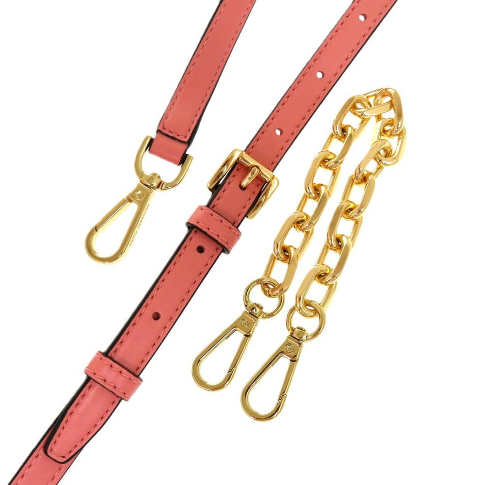 Michael Kors Pink Pvc Nylon Shoulder Bag (Pre-Owned)
