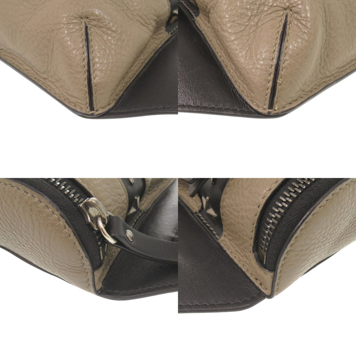 Jimmy Choo Black Brown Leather Sling Bag (Pre-Owned)