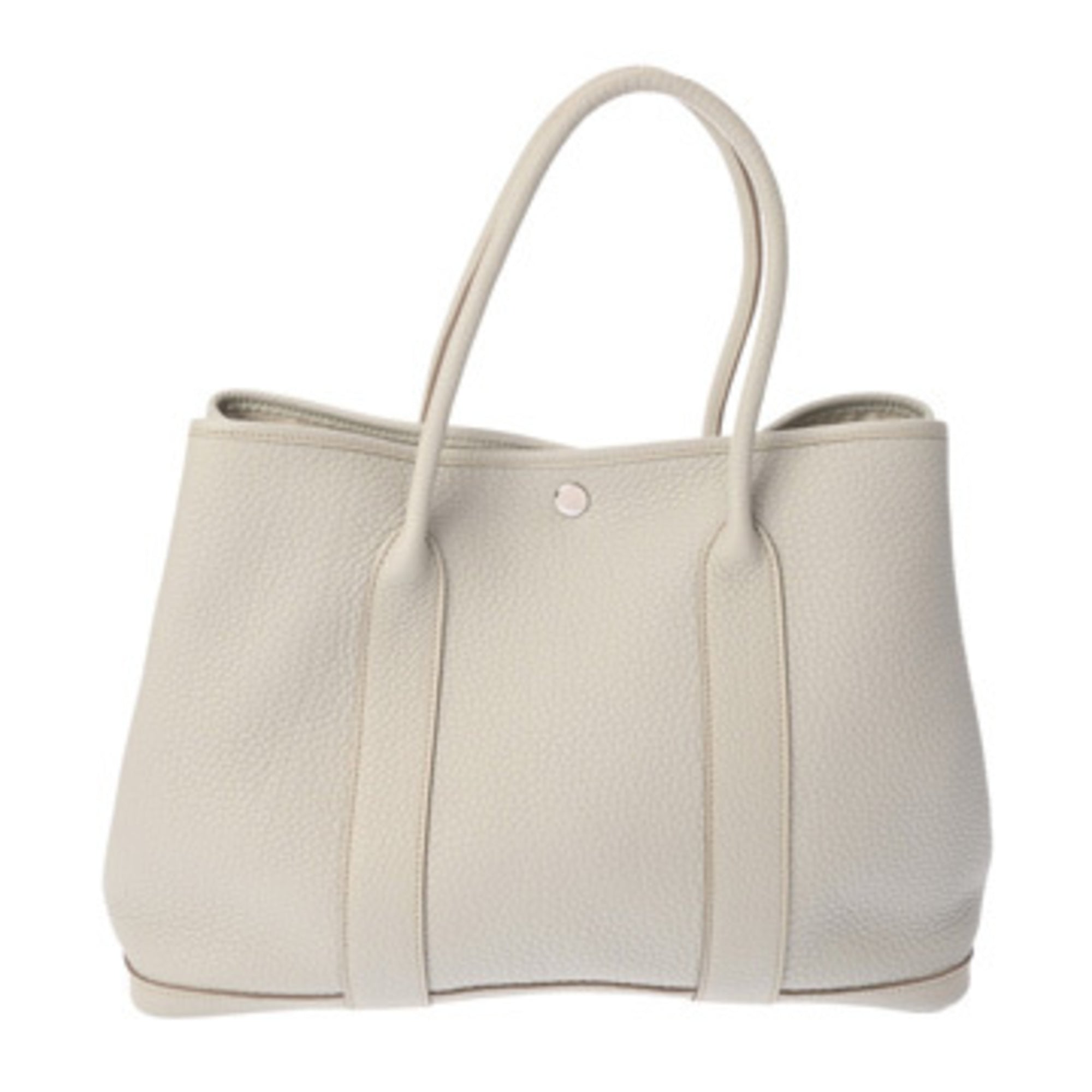Hermes Pearl Gray Negonda Leather Handbag (Pre-Owned)