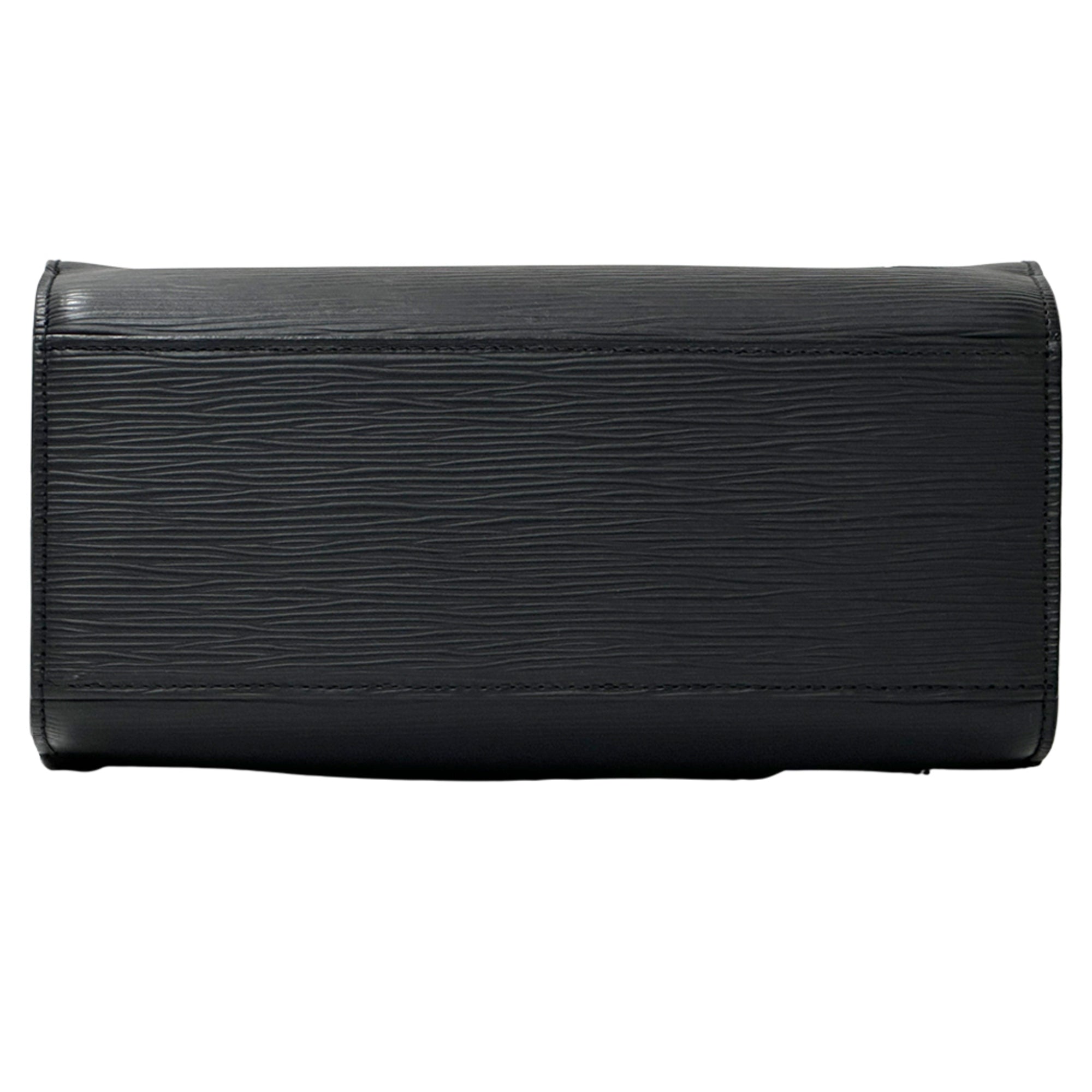 Louis Vuitton Black Noir Epi Leather Handbag (Pre-Owned)
