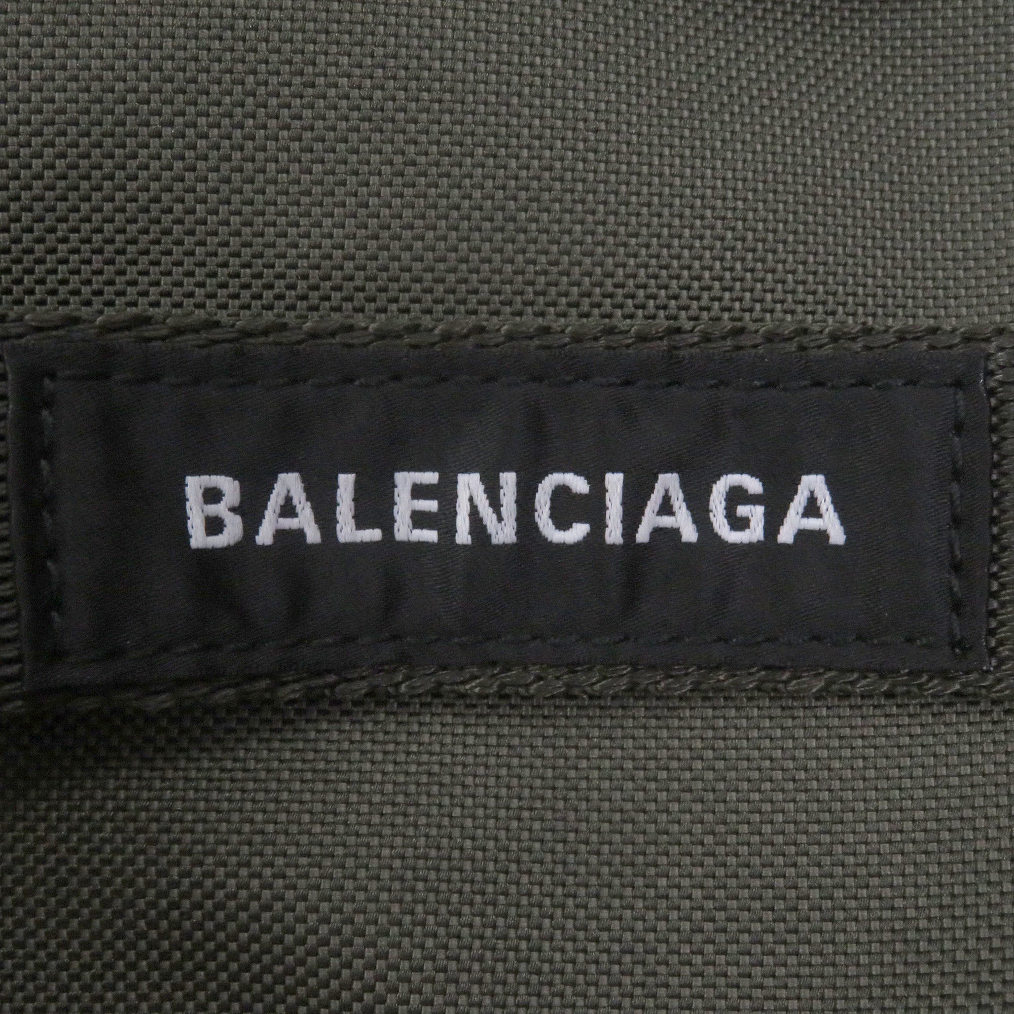 Balenciaga Khaki Polyamide Handbag Shoulder Bag (Pre-Owned)