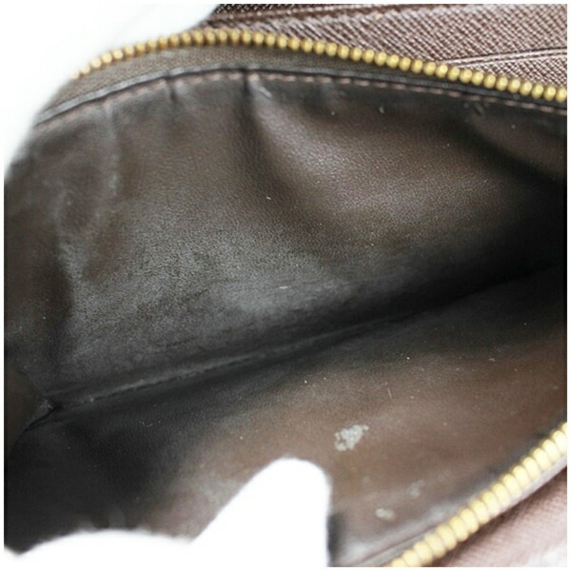 Louis Vuitton Brown Damier Canvas Long Wallet (Bi-Fold) (Pre-Owned)