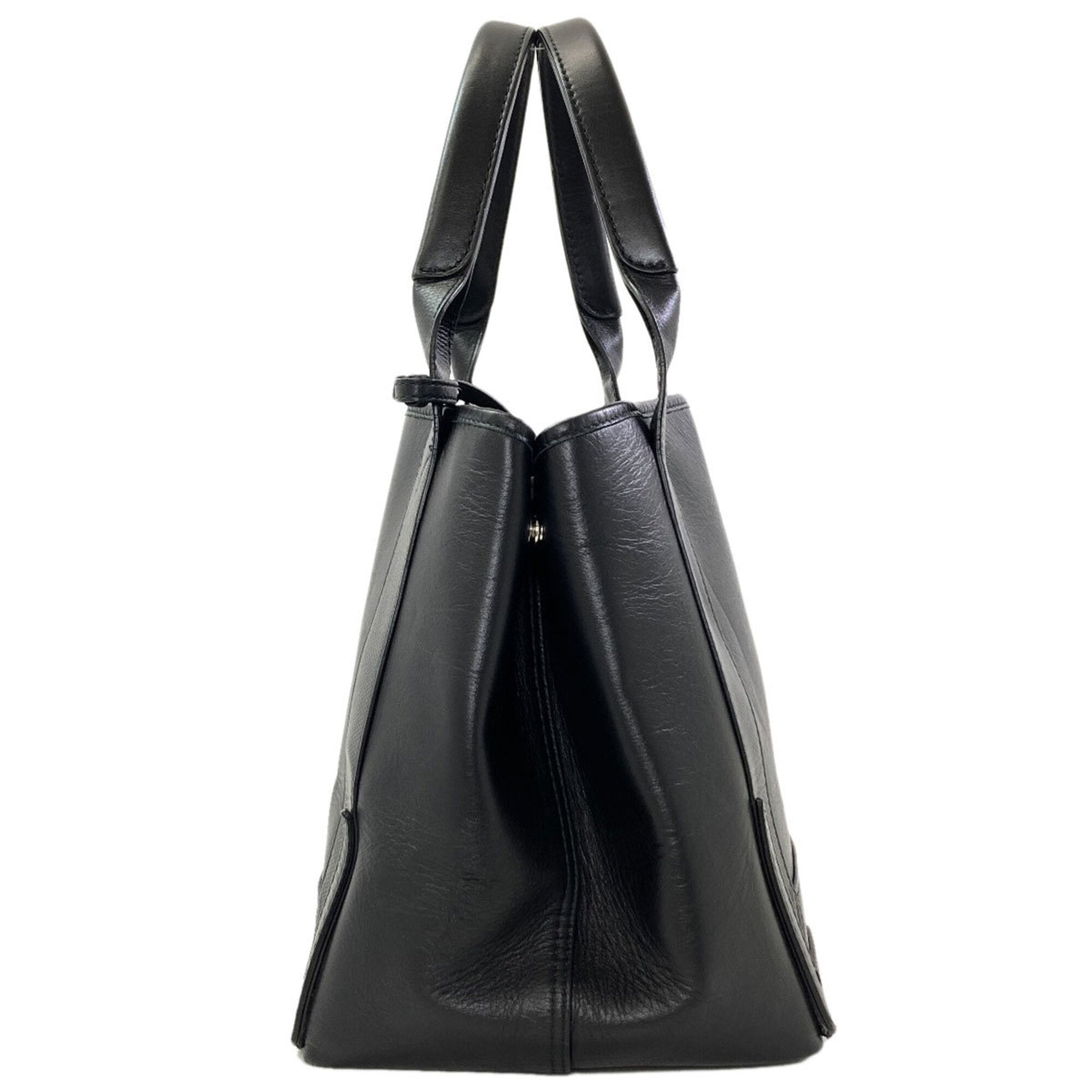 Balenciaga Black Leather Handbag (Pre-Owned)