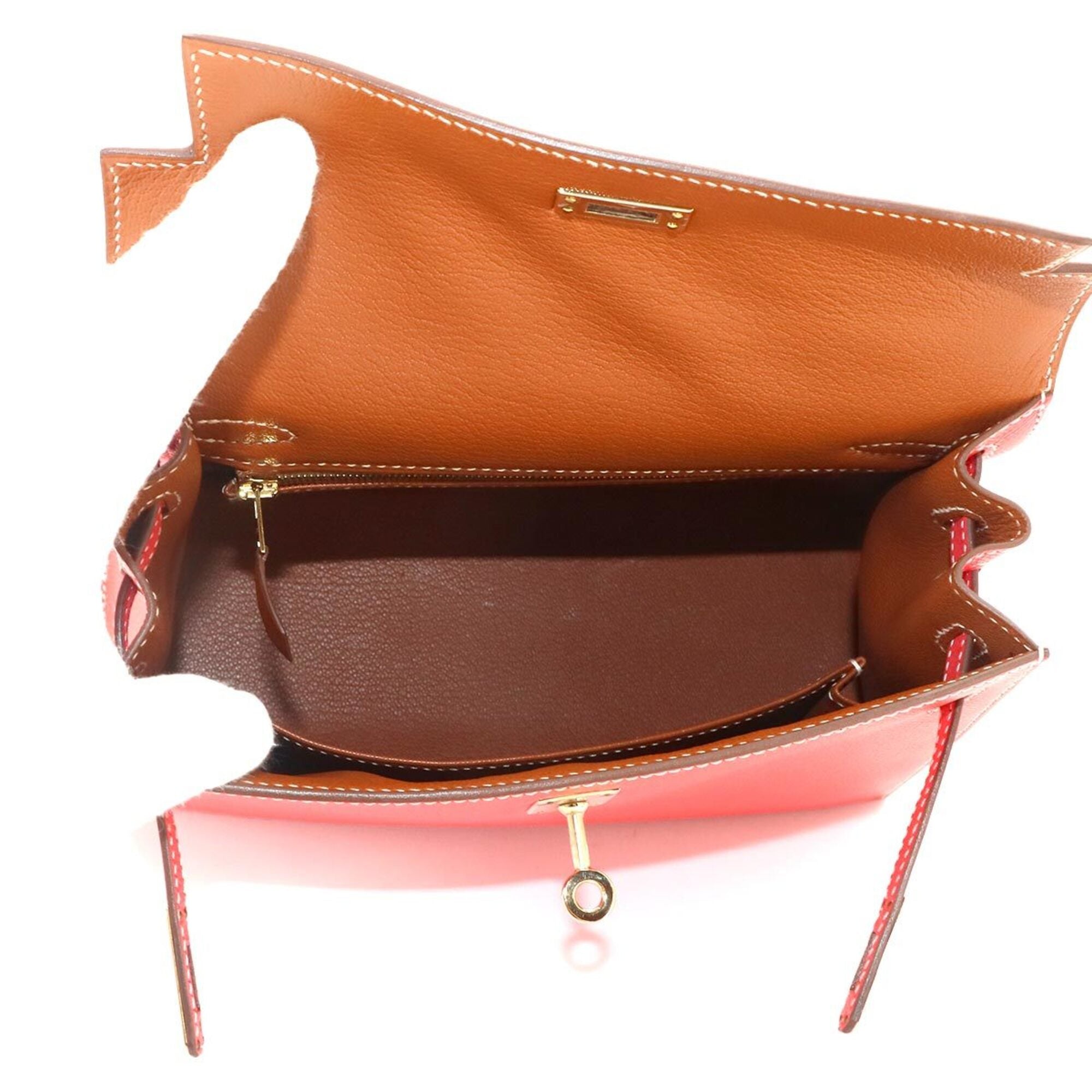 Hermes Rose Jaipur Epsom Leather Handbag (Pre-Owned)