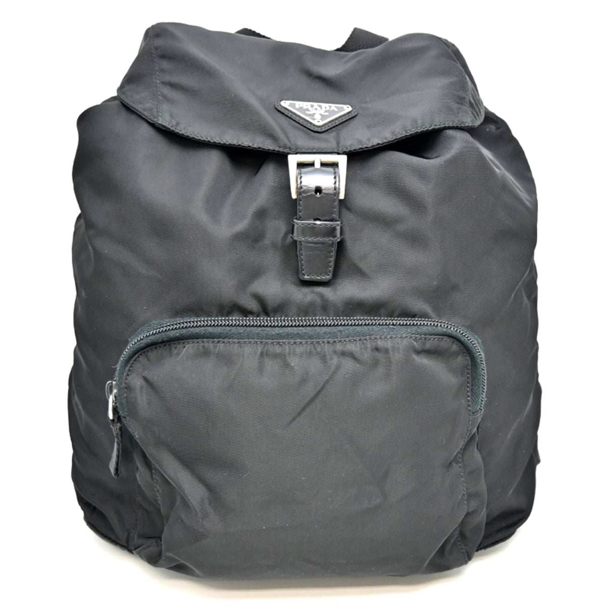 Prada Black Nylon Backpack (Pre-Owned)