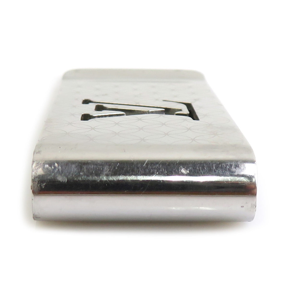 Louis Vuitton Silver Metal Money Clip (Pre-Owned)