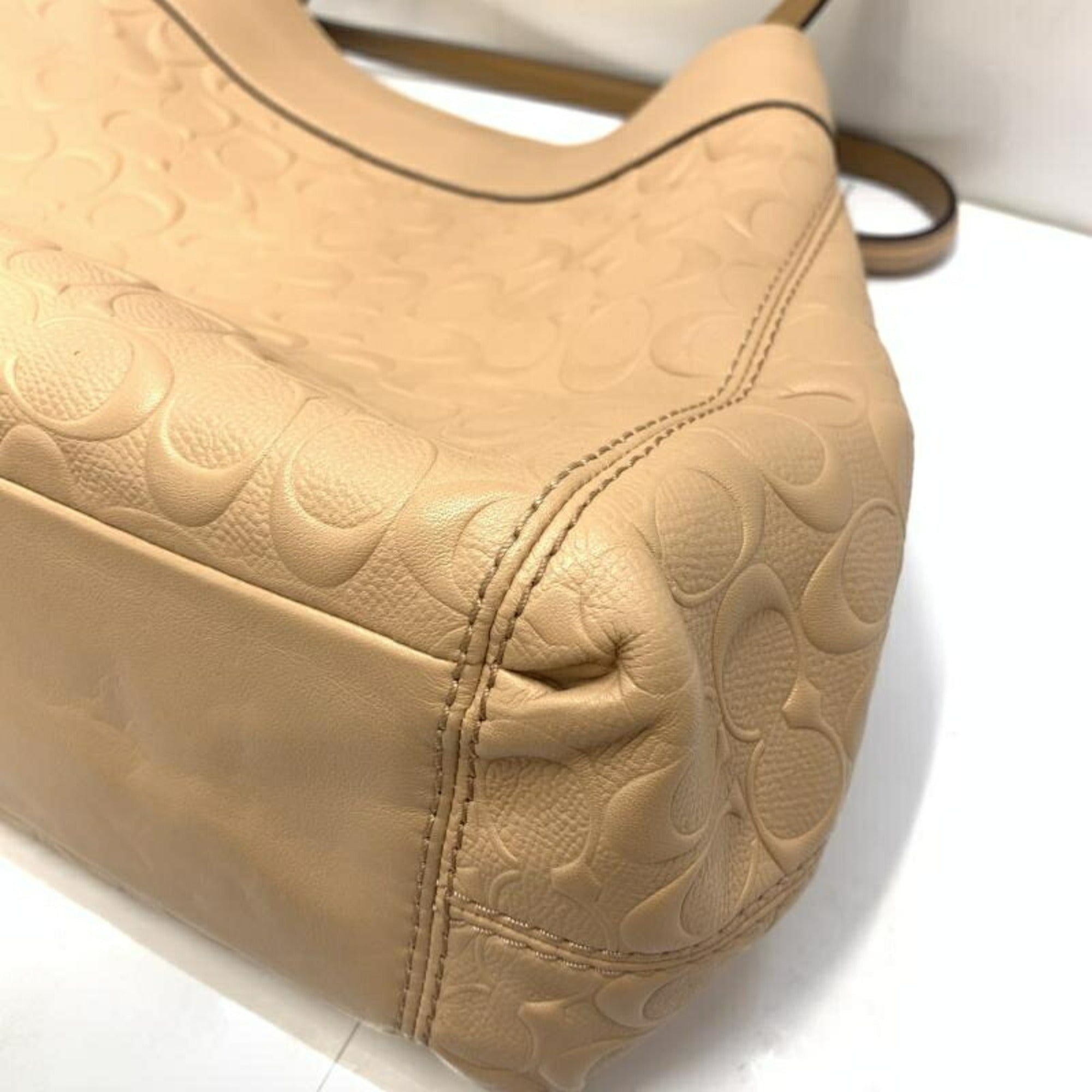 Coach Signature Signature Line Tote Bag (Pre-Owned)
