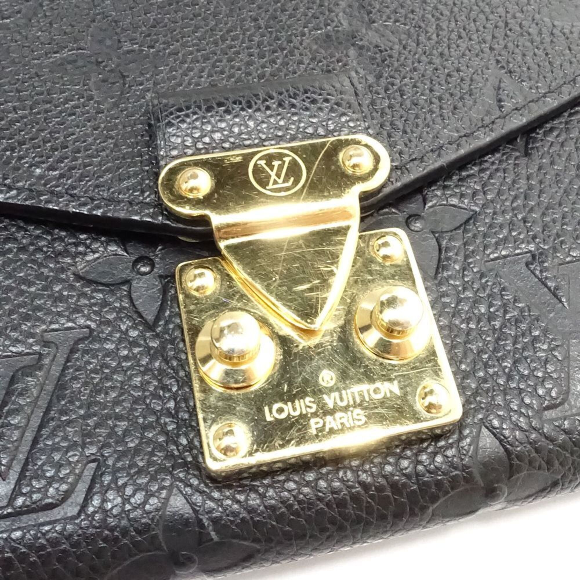 Louis Vuitton Noir Monogram Empreinte Wallet (Bi-Fold) (Pre-Owned)