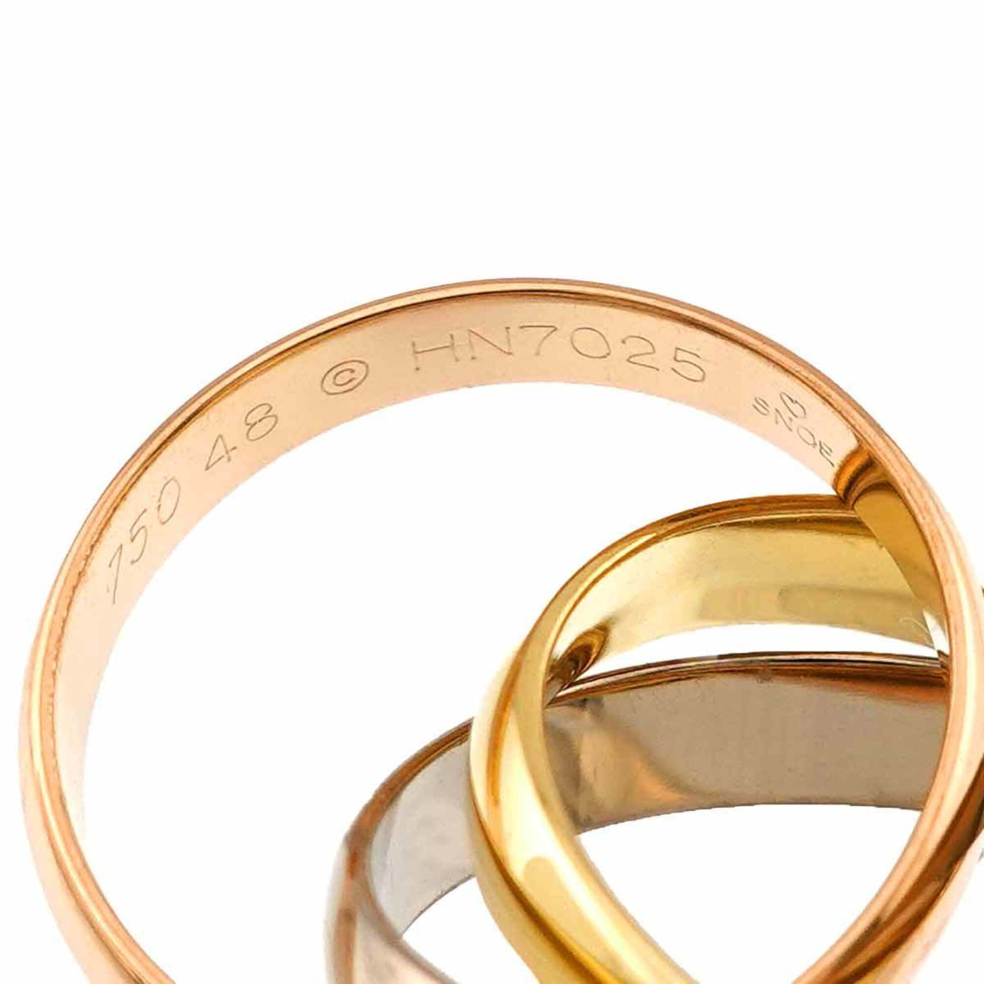 Cartier Yellow Gold (18K) Pink Gold (18K) White Gold (18K) Band Ring (Pre-Owned)