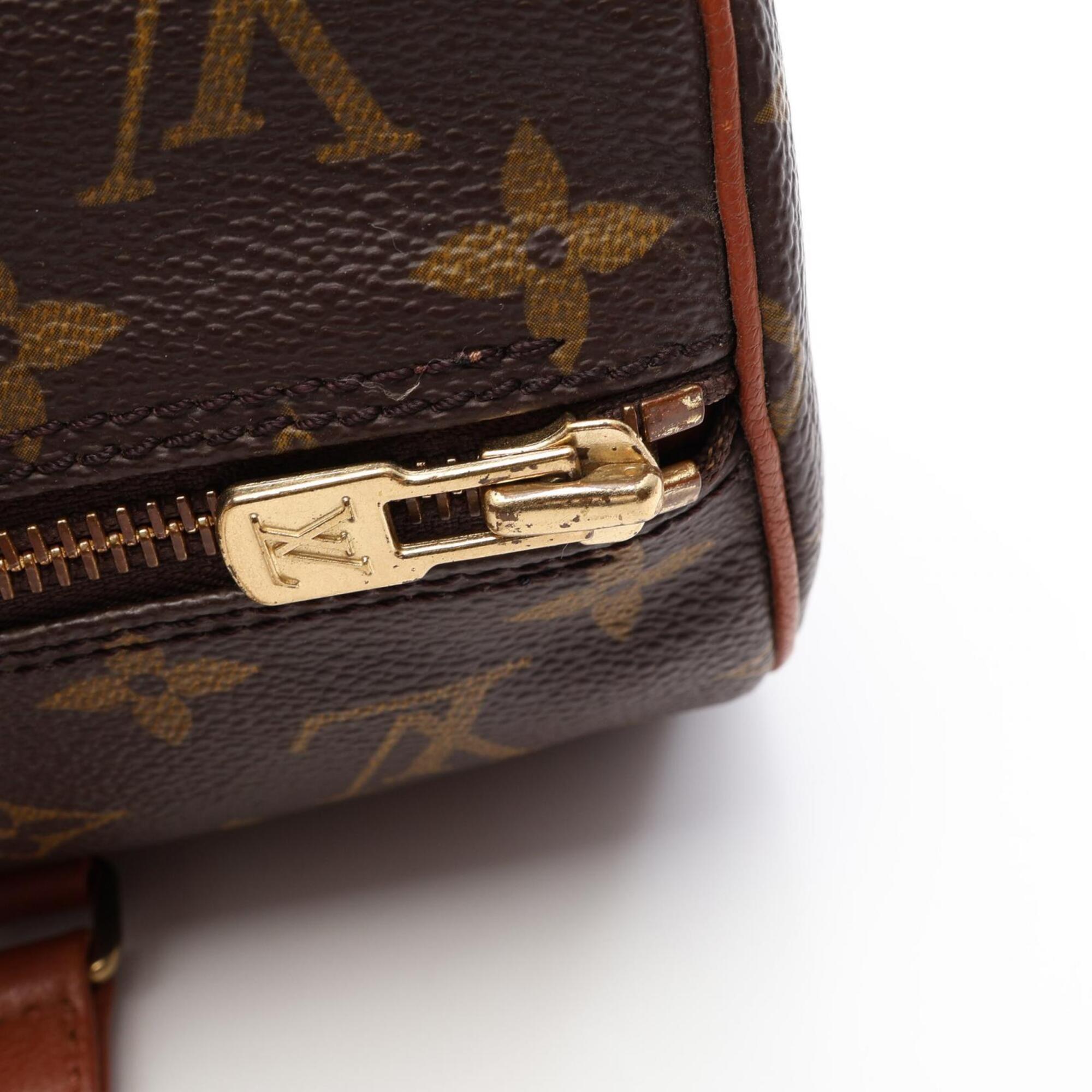 Louis Vuitton Brown Monogram Coated Canvas Handbag (Pre-Owned)