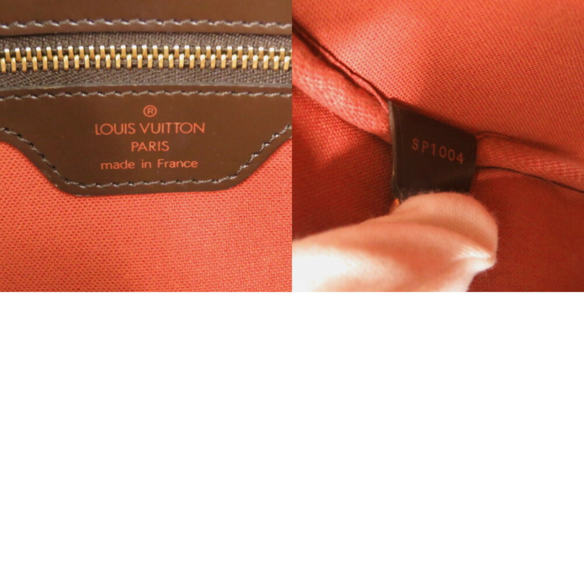 Louis Vuitton Damier Brown Damier Canvas Handbag (Pre-Owned)
