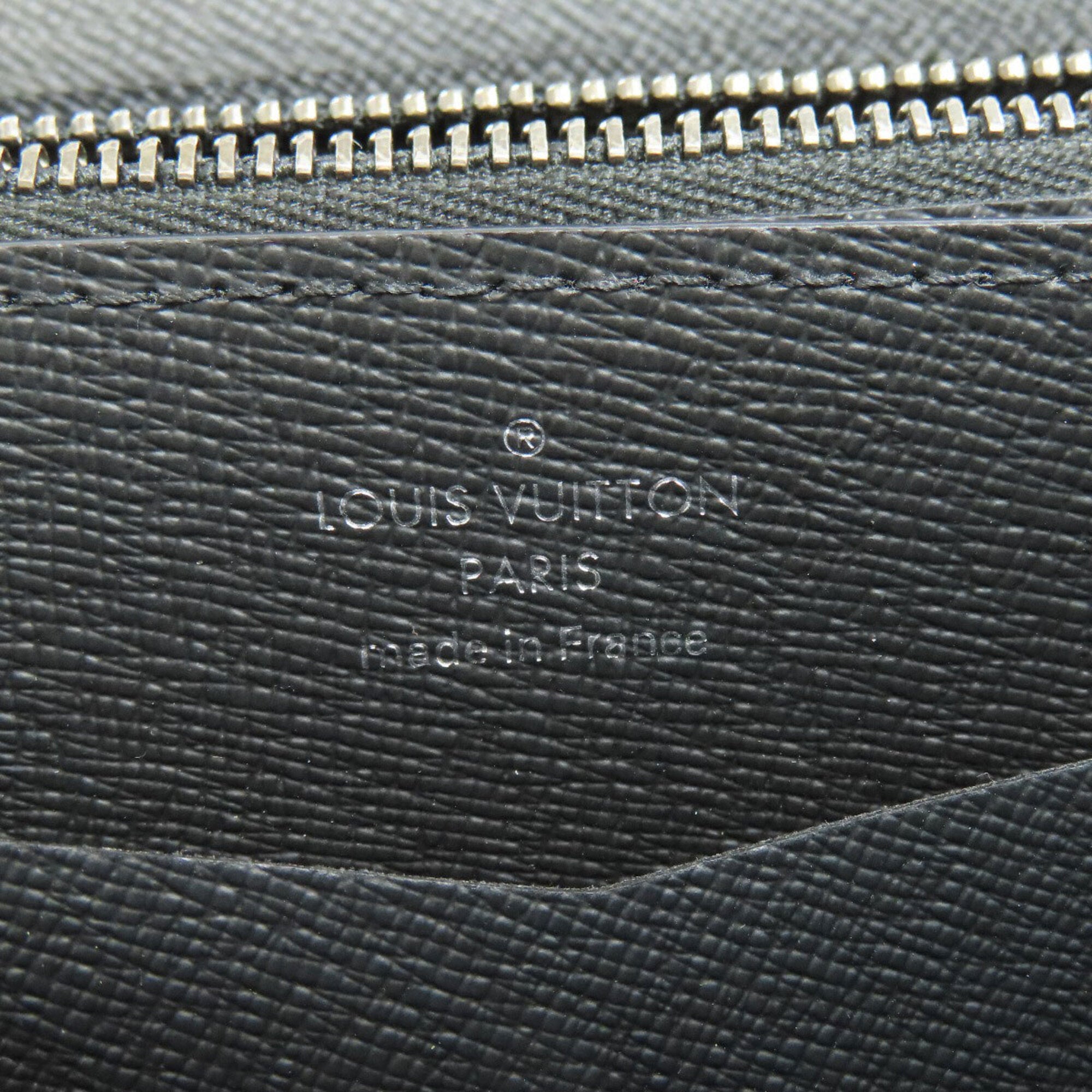 Louis Vuitton Black Monogram Eclipse Clutch Bag (Pre-Owned)
