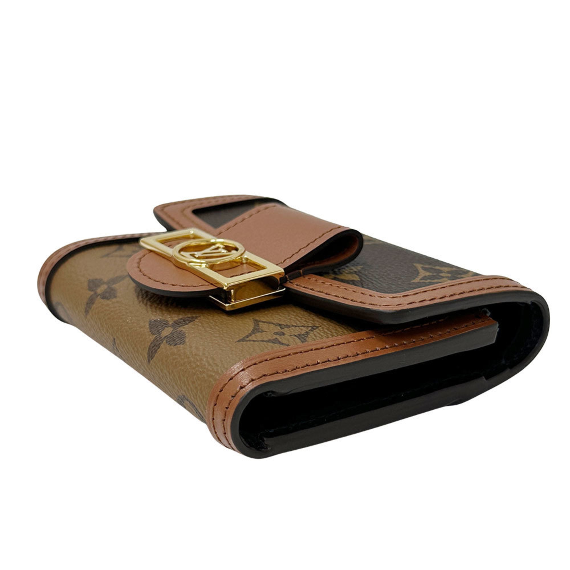 Louis Vuitton Monogram Reverse Monogram Reverse Wallet (Tri-Fold) (Pre-Owned)