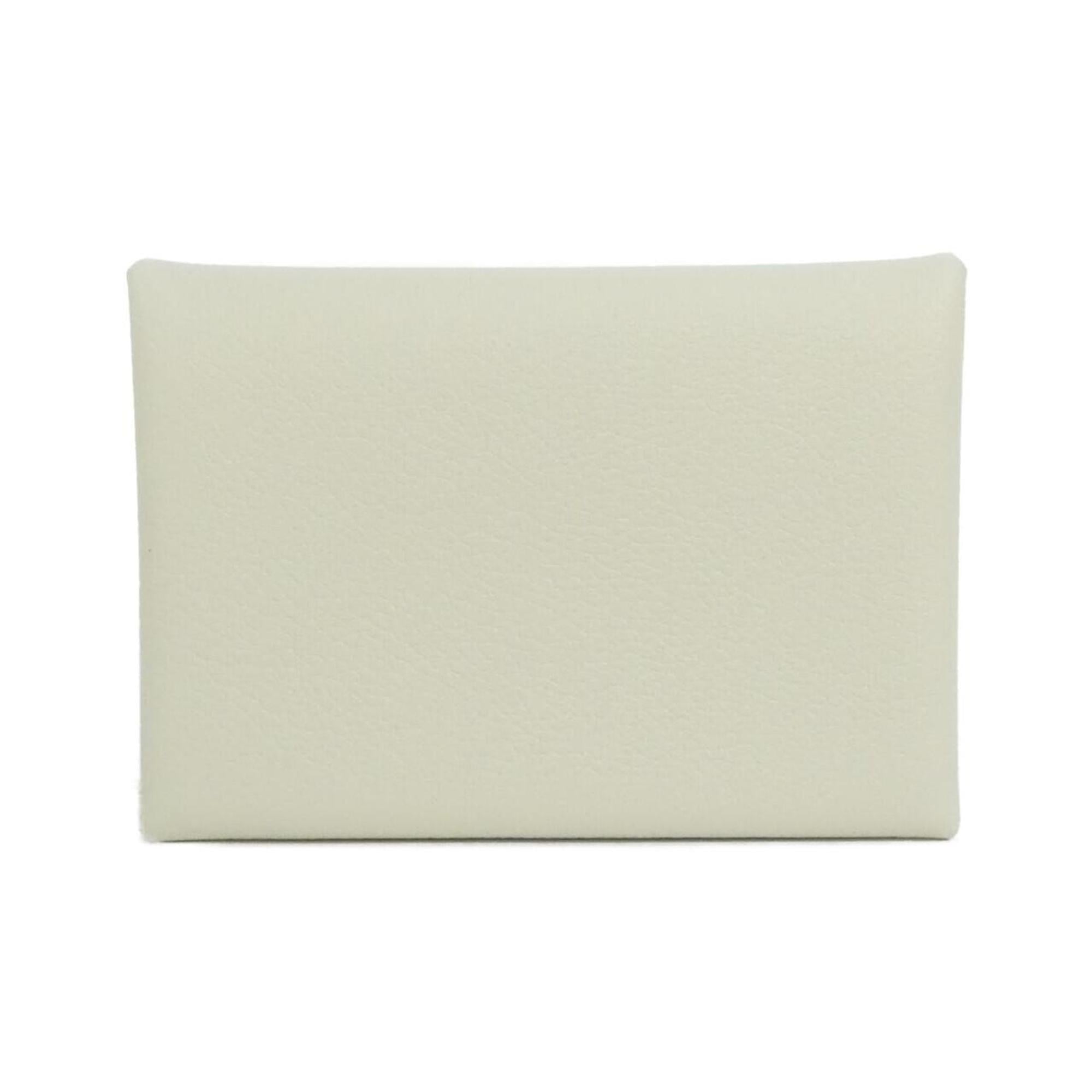 Hermes White Coin Purse/Coin Case (Pre-Owned)