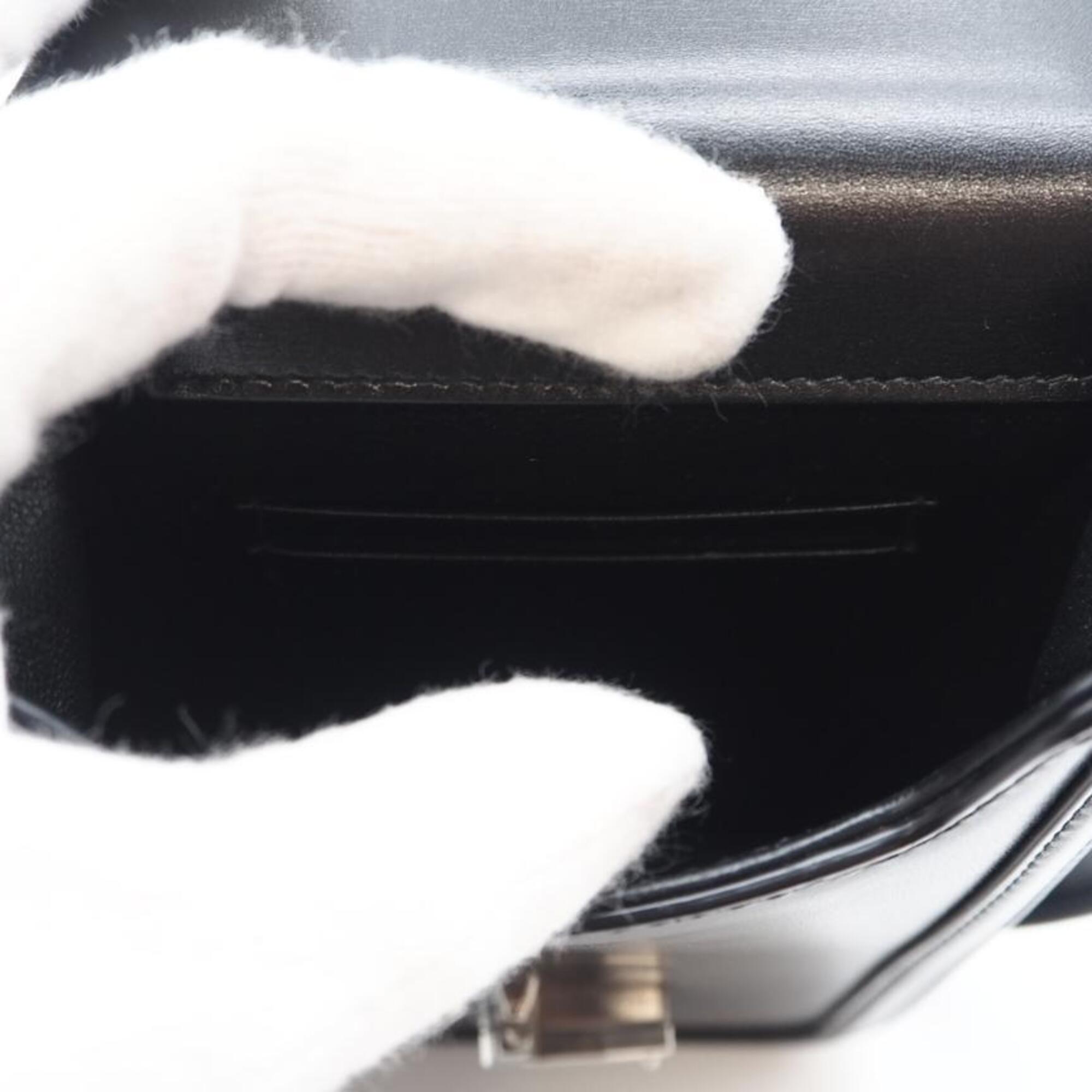 Yves Saint Laurent Black Leather Shoulder Bag (Pre-Owned)