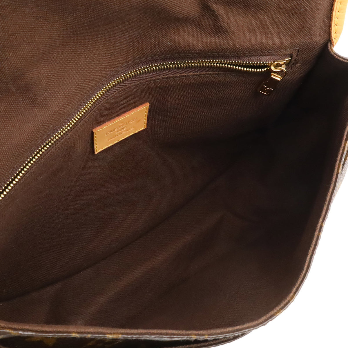 Louis Vuitton Monogram Brown Monogram Shoulder Bag (Pre-Owned)
