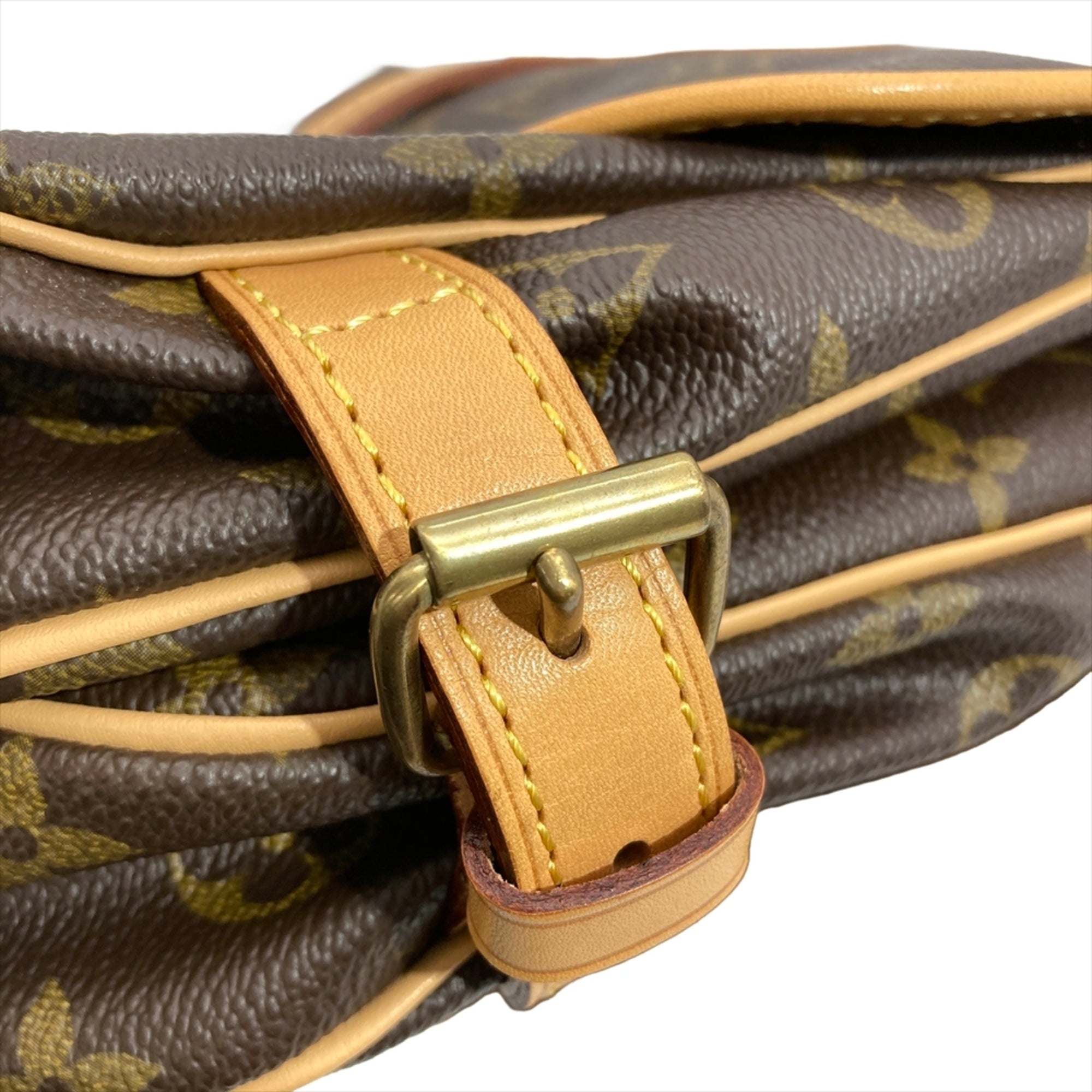 Louis Vuitton Brown Monogram Canvas Shoulder Bag (Pre-Owned)