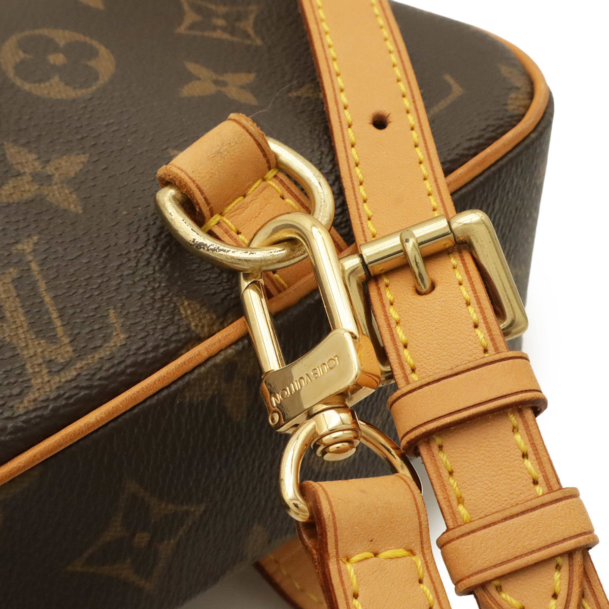 Louis Vuitton Brown Monogram Monogram Backpack Handbag Shoulder Bag (Pre-Owned)