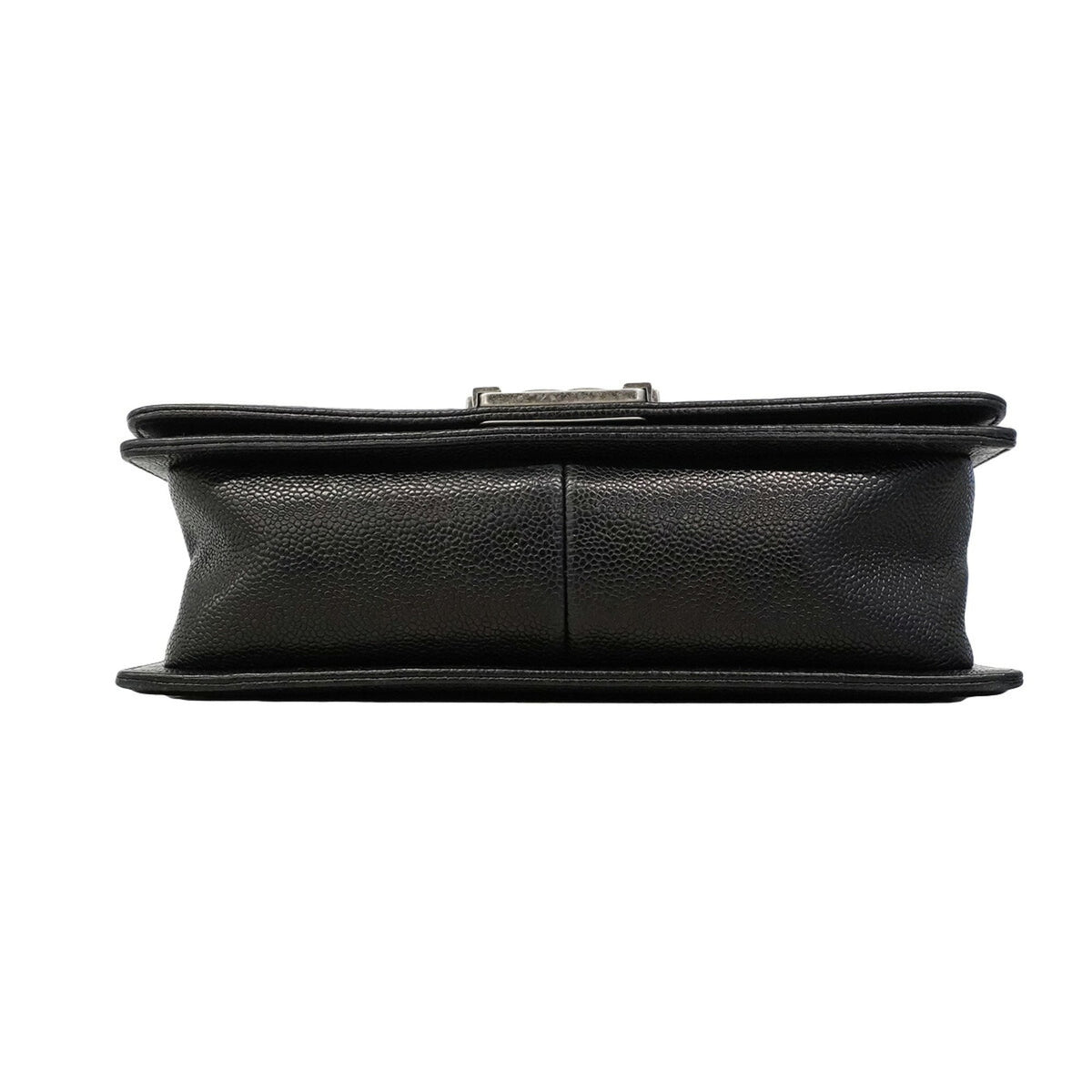 Chanel Black Grained Calfskin Shoulder Bag (Pre-Owned)