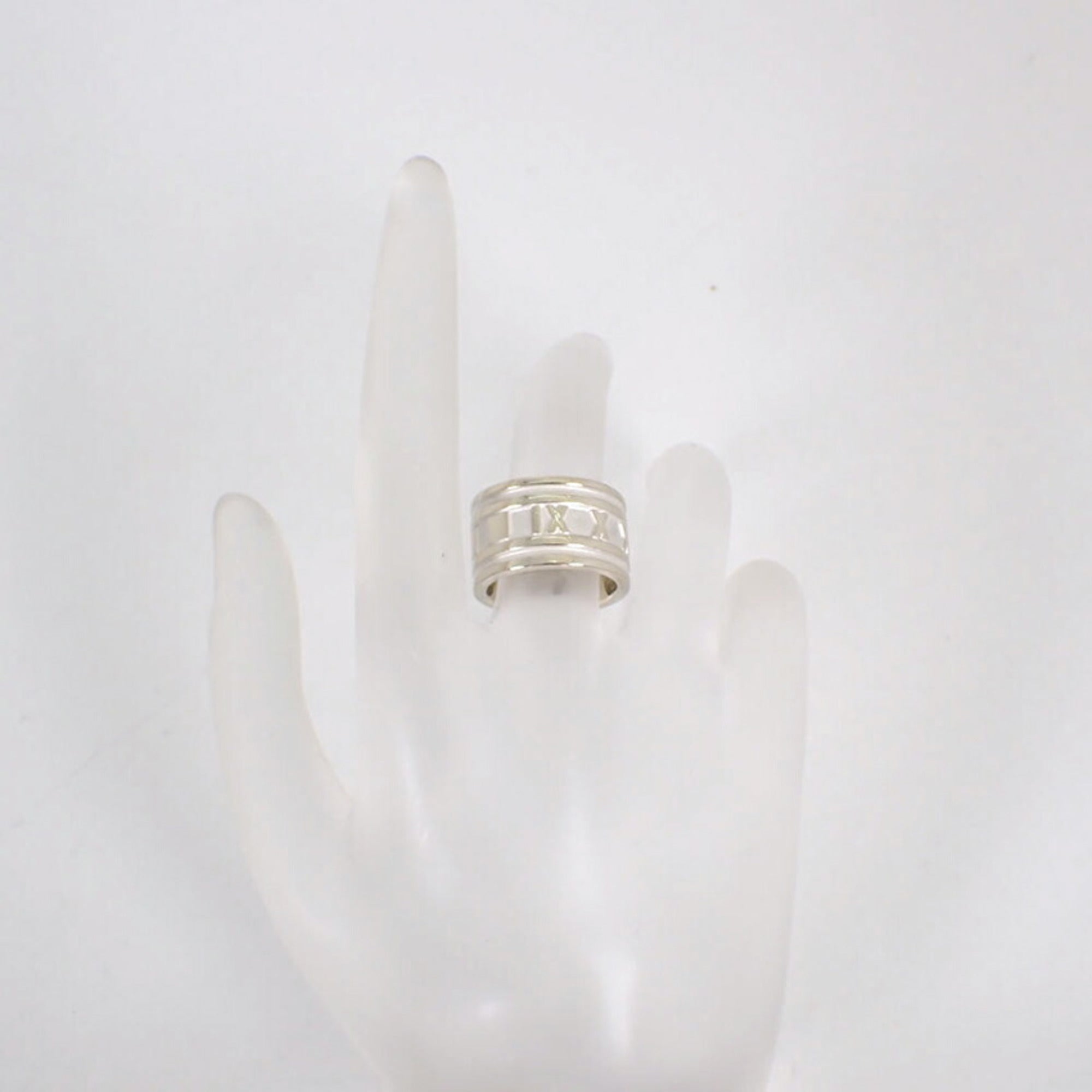 Tiffany Sterling Silver 925 Band Ring (Pre-Owned)