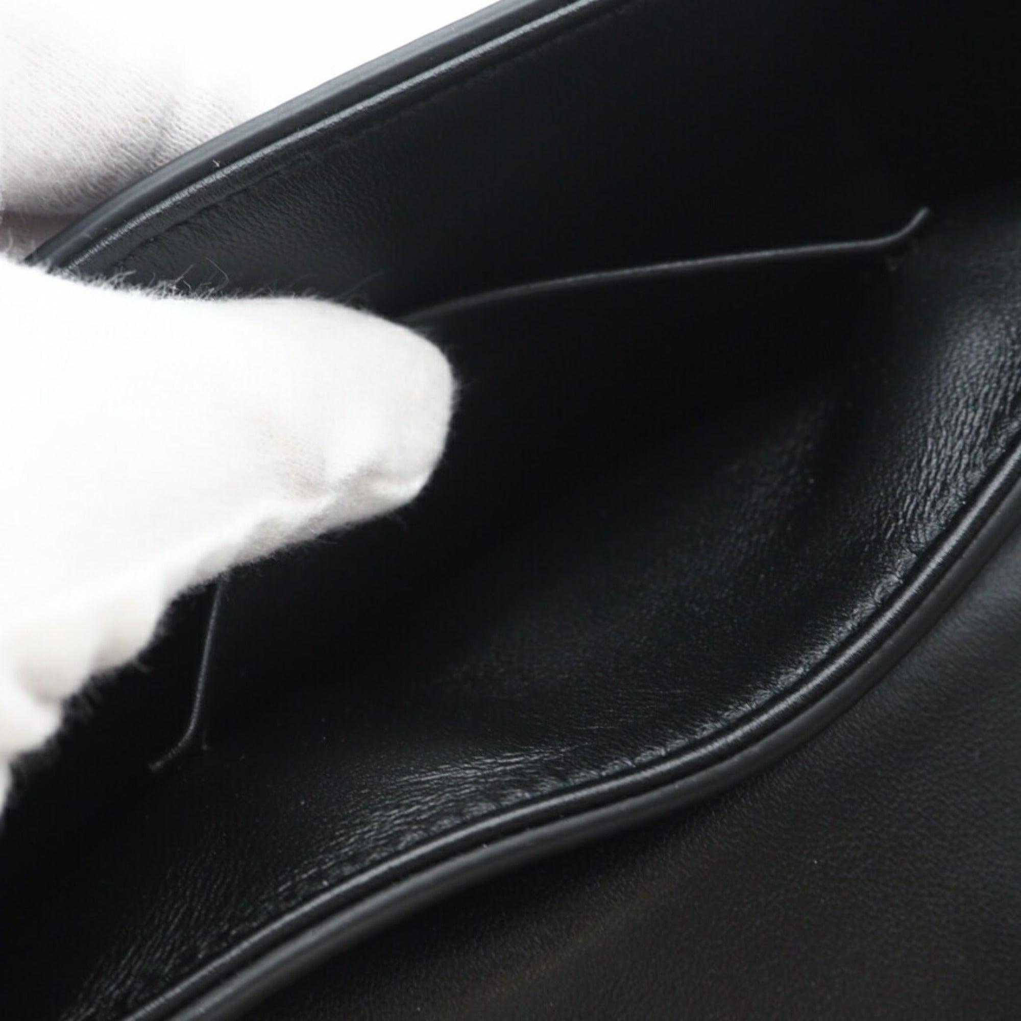 Celine Black Leather Shoulder Bag (Pre-Owned)