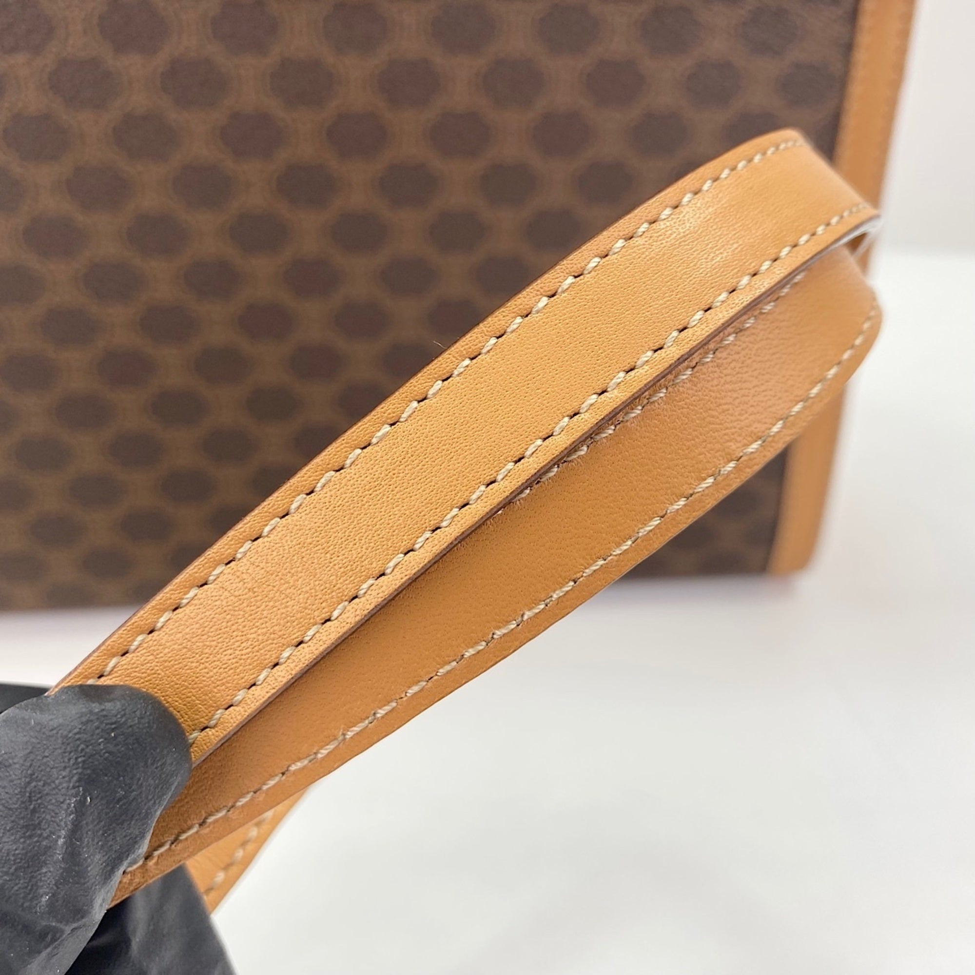 Celine Macadam Brown Handbag (Pre-Owned)