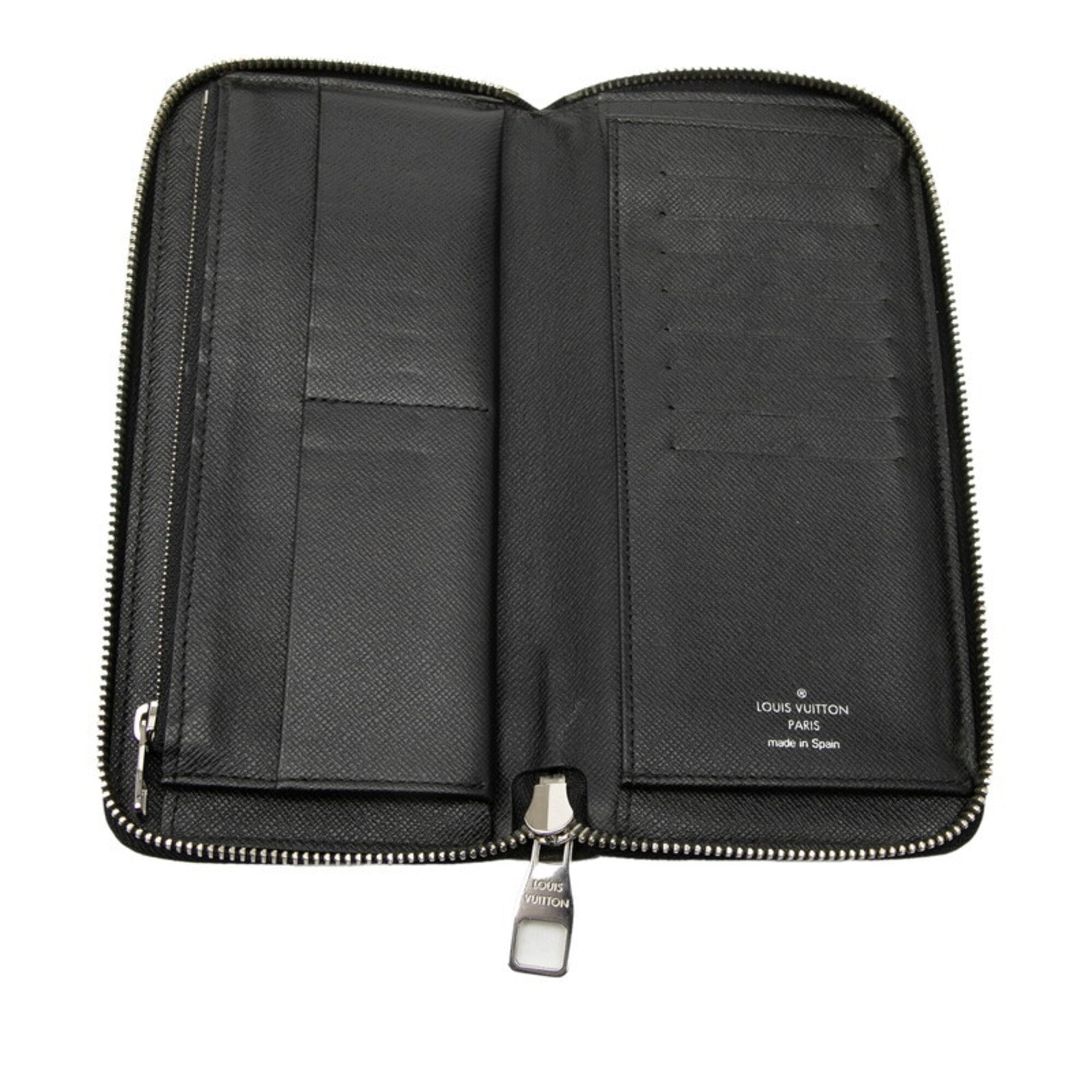 Louis Vuitton Black Damier Graphite Pvc Leather Coin Purse/Coin Case (Pre-Owned)