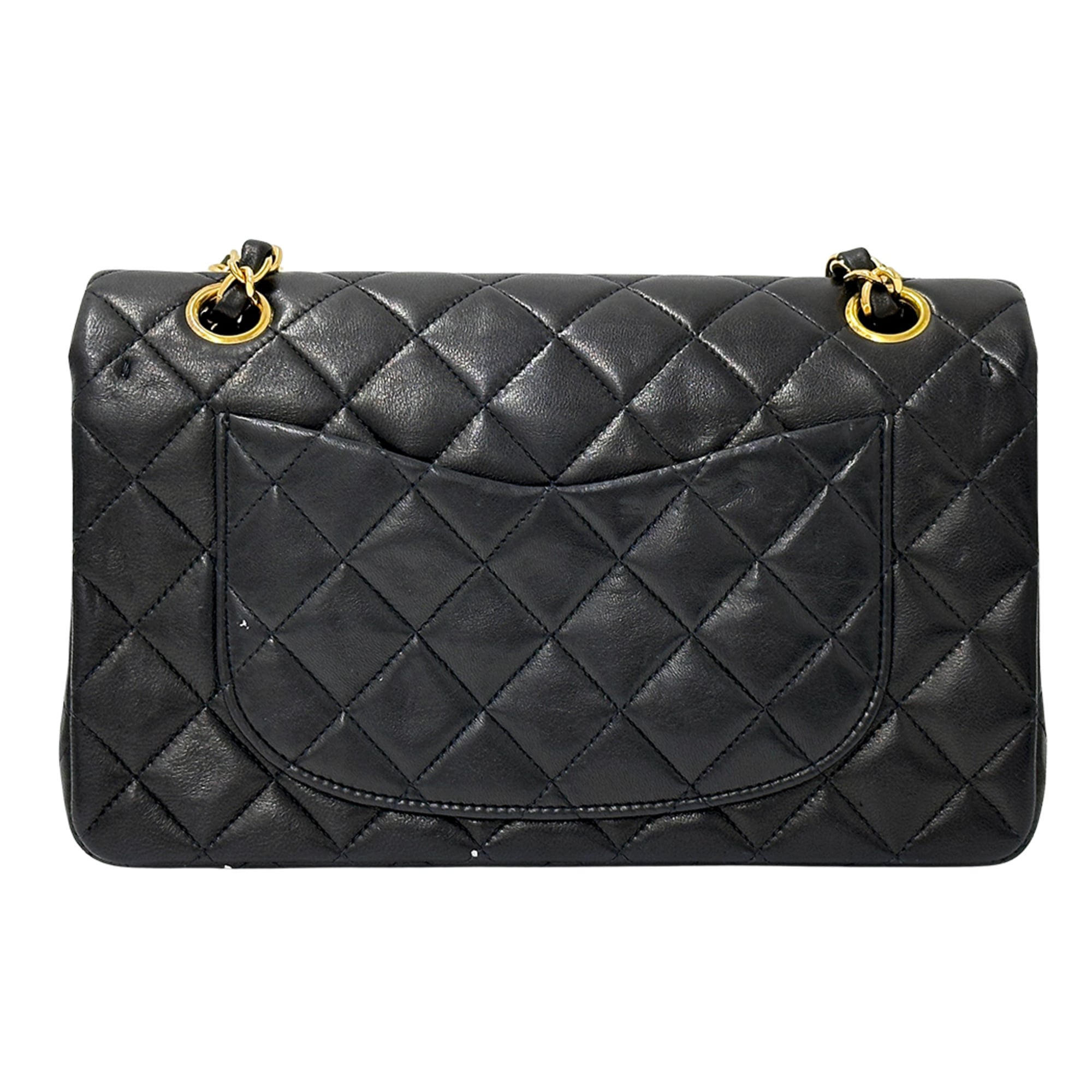 Chanel Black Handbag Shoulder Bag (Pre-Owned)