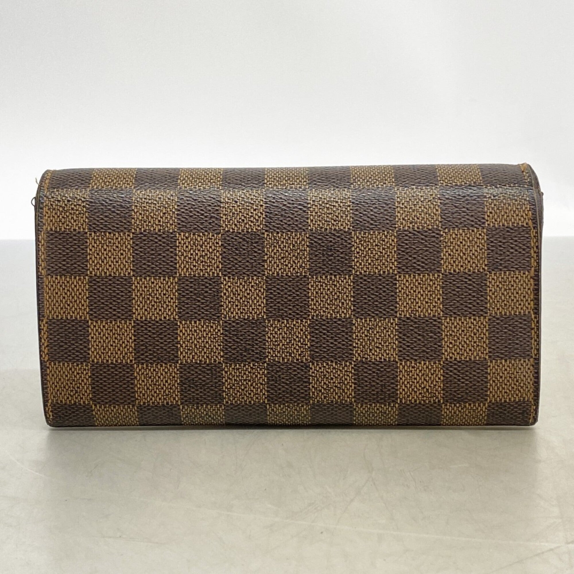 Louis Vuitton Ebene Long Wallet (Bi-Fold) (Pre-Owned)