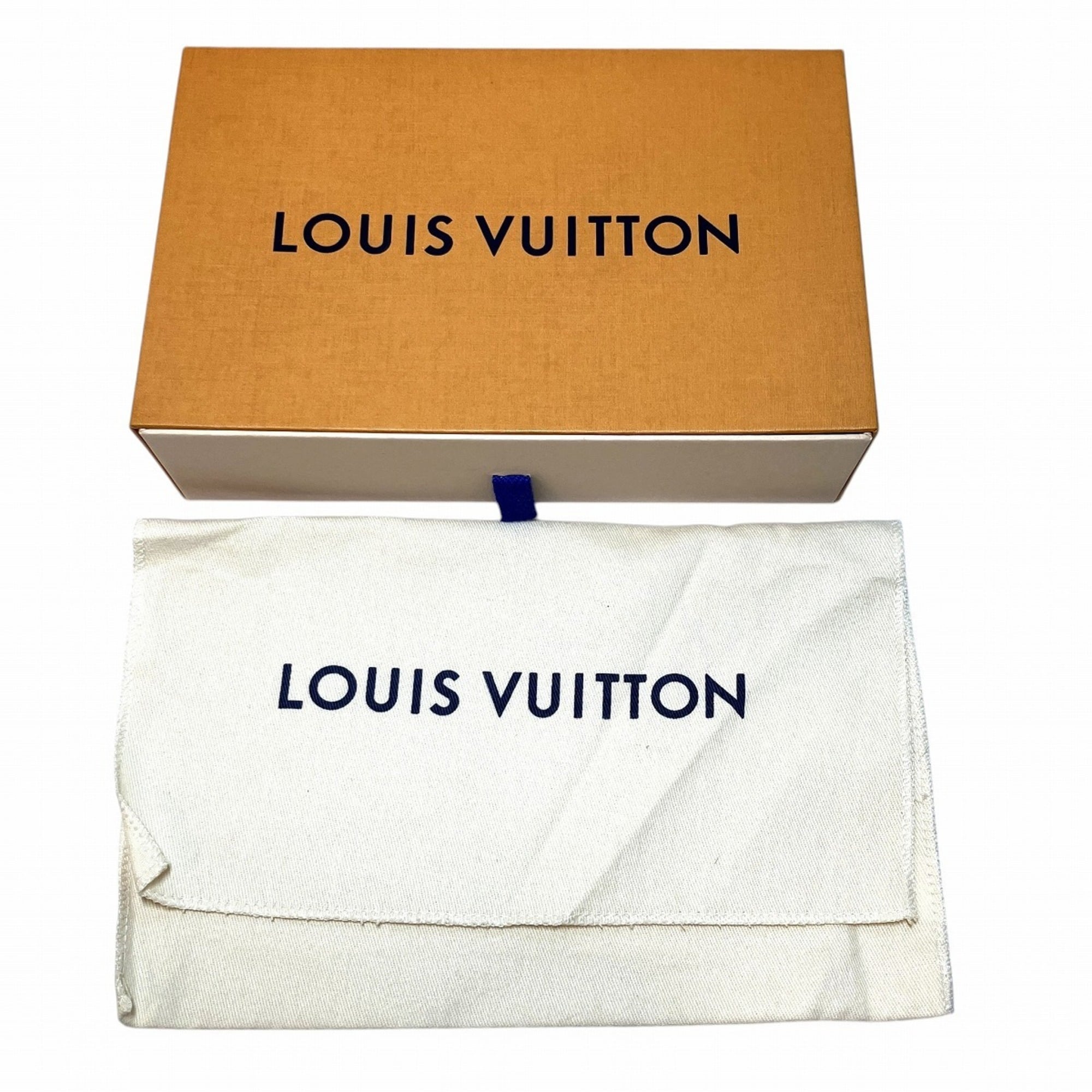 Louis Vuitton Black Leather Coin Purse/Coin Case (Pre-Owned)