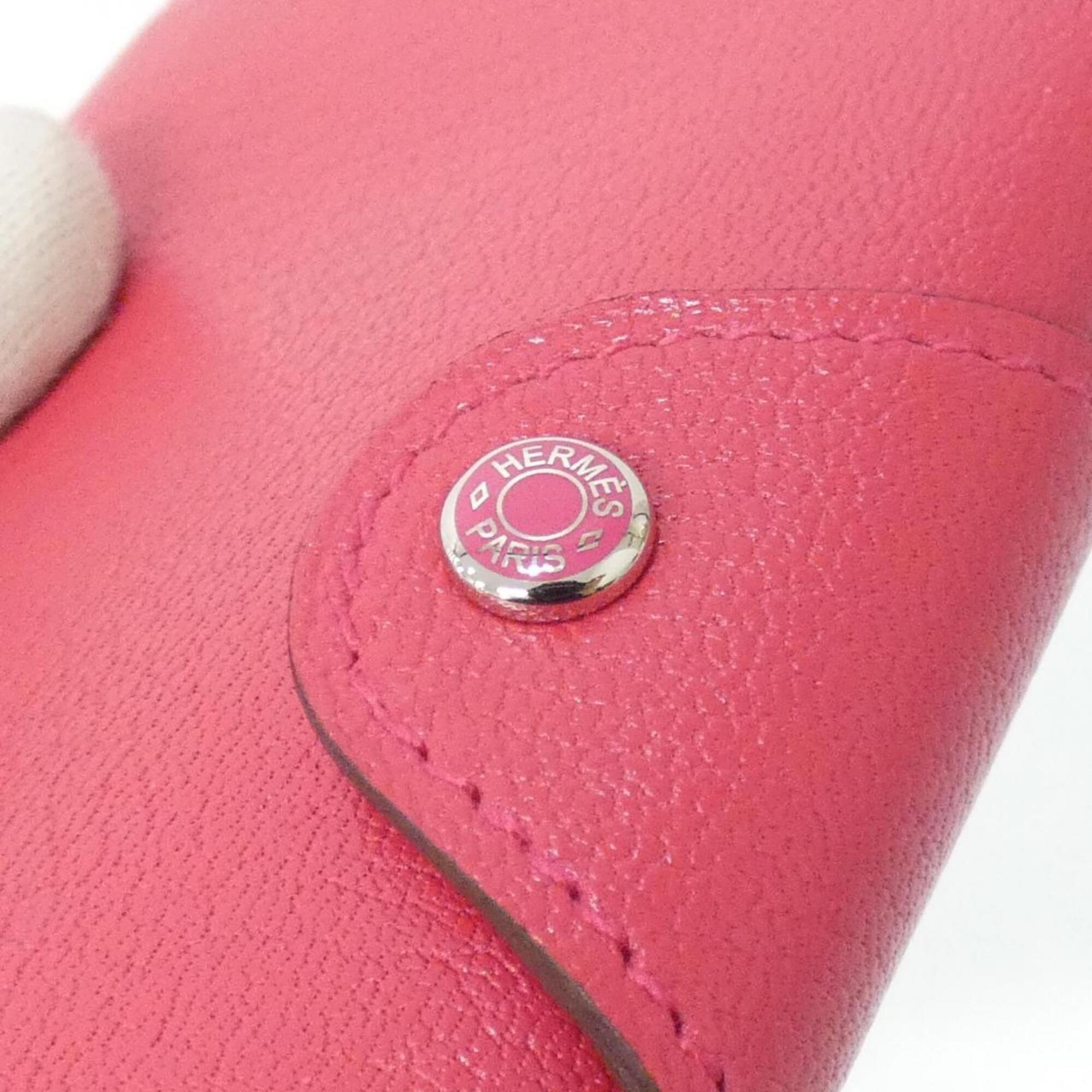 Hermes Pink Coin Purse/Coin Case (Pre-Owned)