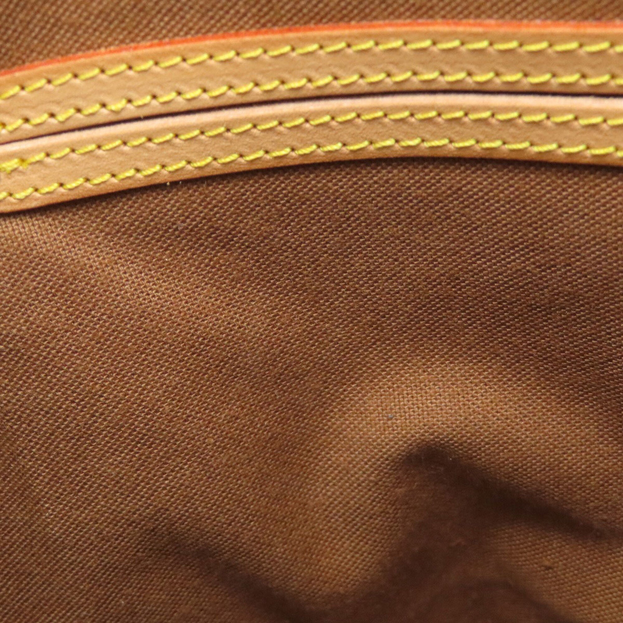 Louis Vuitton Brown Monogram Canvas Handbag (Pre-Owned)