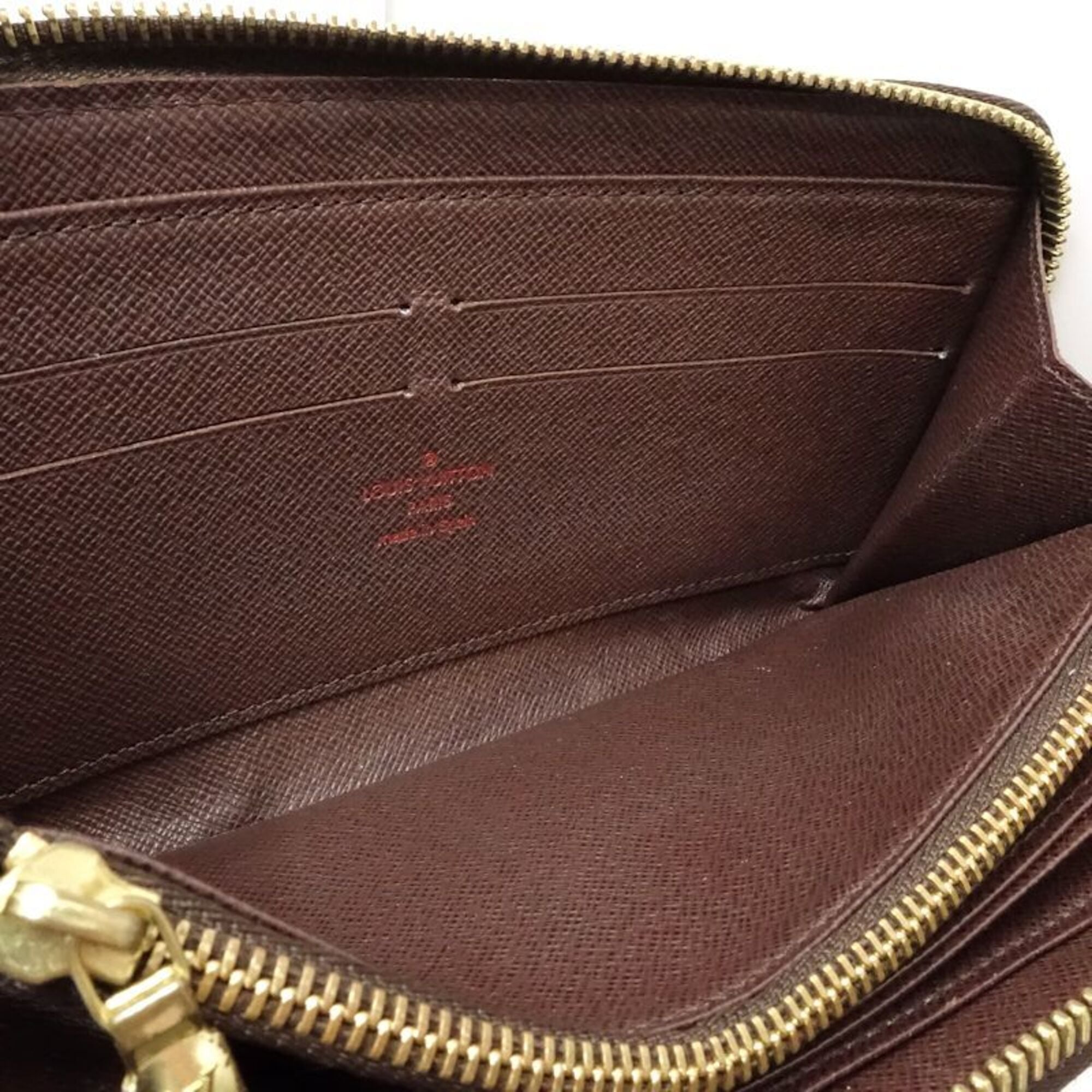 Louis Vuitton Ebene Canvas Long Wallet (Bi-Fold) (Pre-Owned)