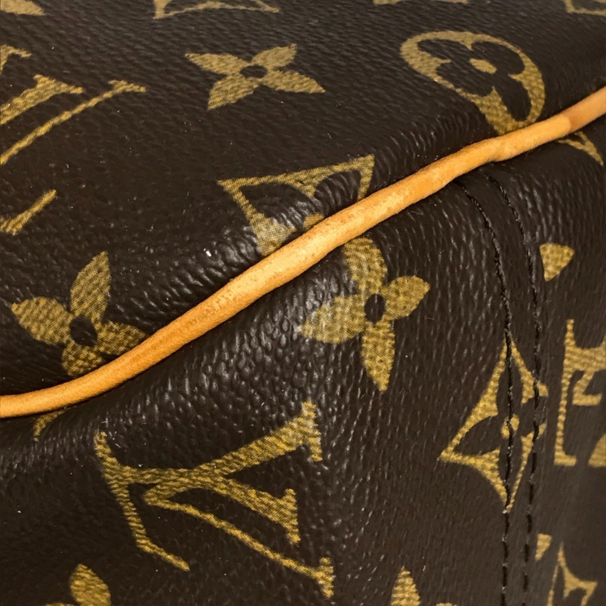 Louis Vuitton Brown Monogram Boston Bag Handbag (Pre-Owned)