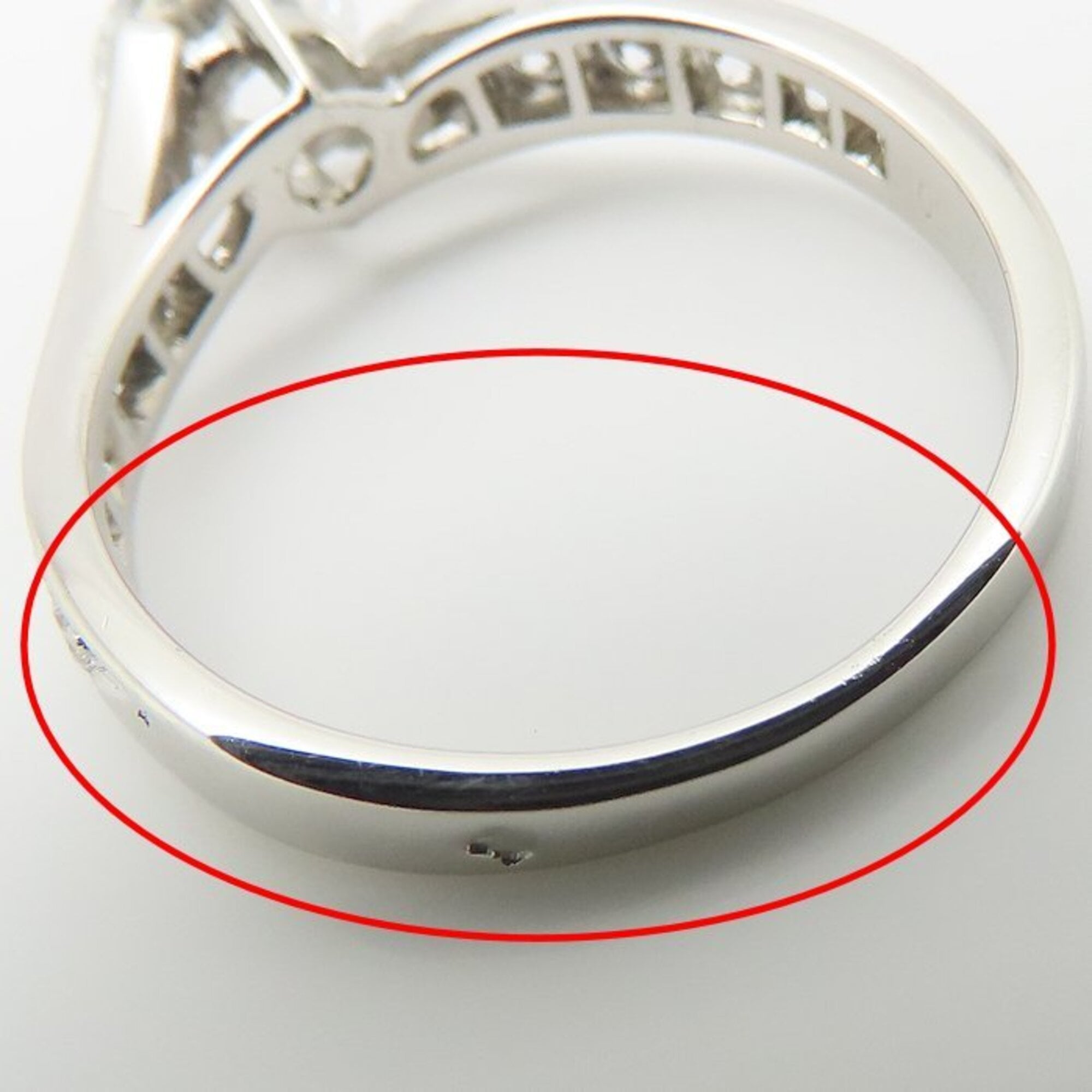 Van Cleef & Arpels Platinum 950 Band Ring (Pre-Owned)