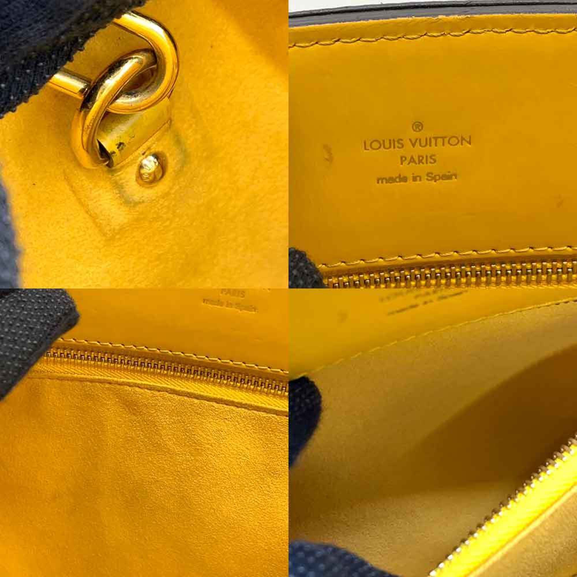 Louis Vuitton Brown Monogram Yellow Monogram Handbag Shoulder Bag (Pre-Owned)