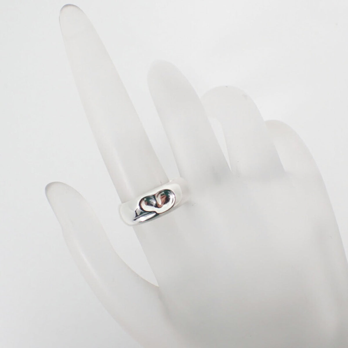 Tiffany Sterling Silver 925 Band Ring (Pre-Owned)