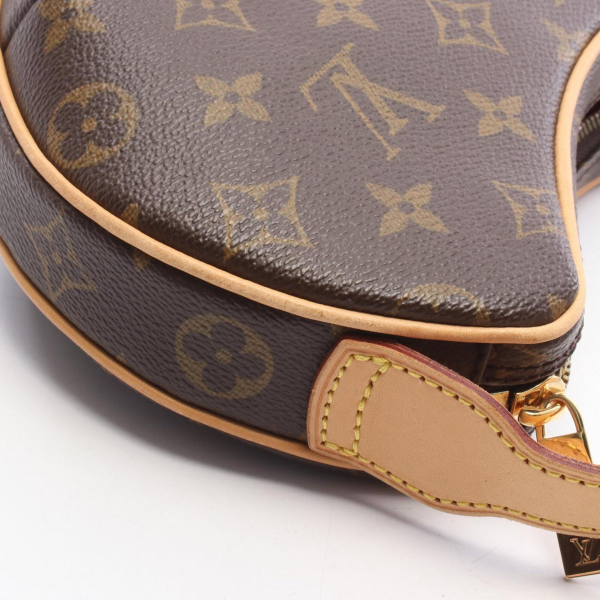 Louis Vuitton Brown Monogram Monogram Leather Handbag Pochette Shoulder Bag (Pre-Owned)