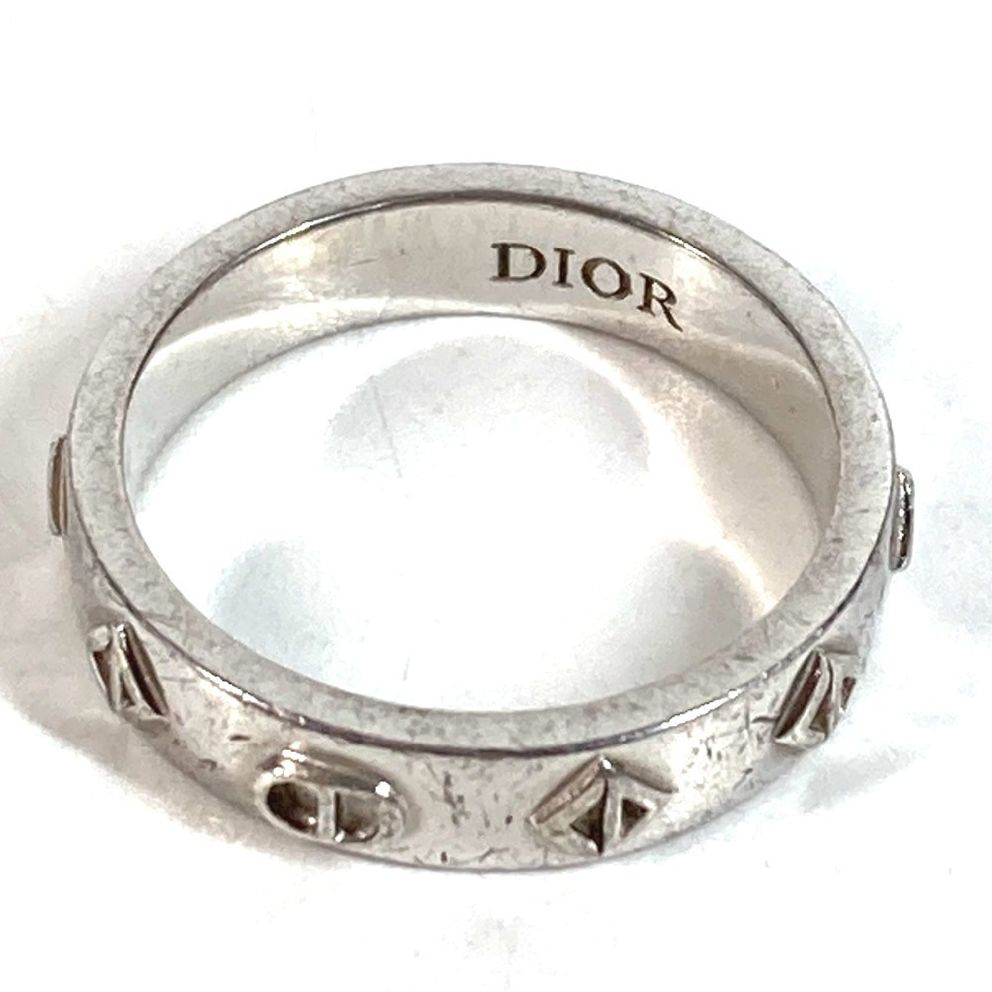Christian Dior Silver Silver 925 Band Ring (Pre-Owned)