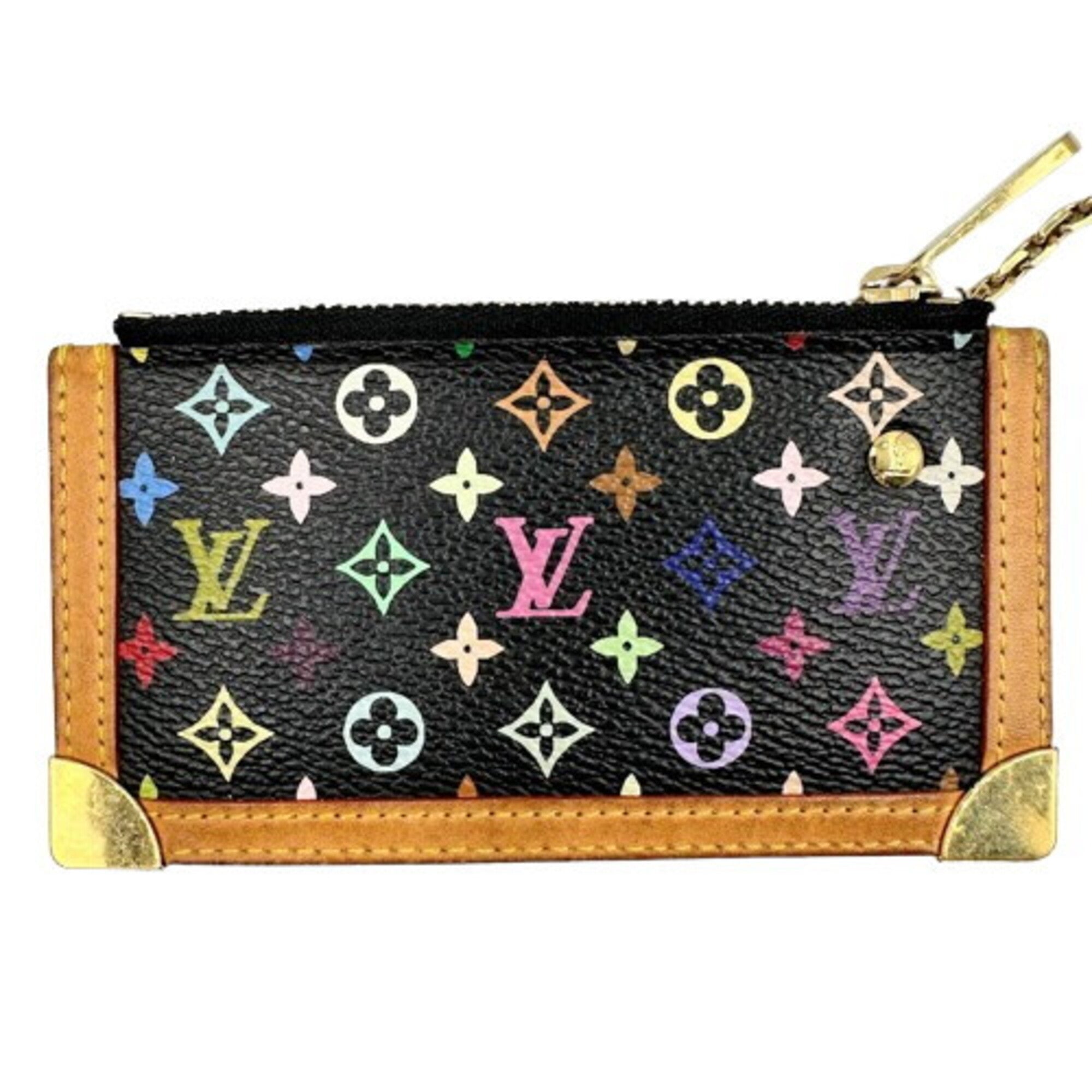 Louis Vuitton Black Pvc Coin Purse/Coin Case (Pre-Owned)