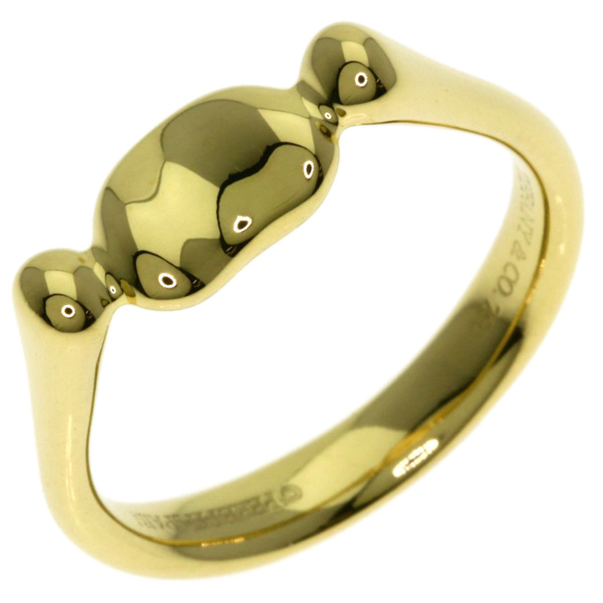 Tiffany Bean Yellow Gold (18K) Band Ring (Pre-Owned)