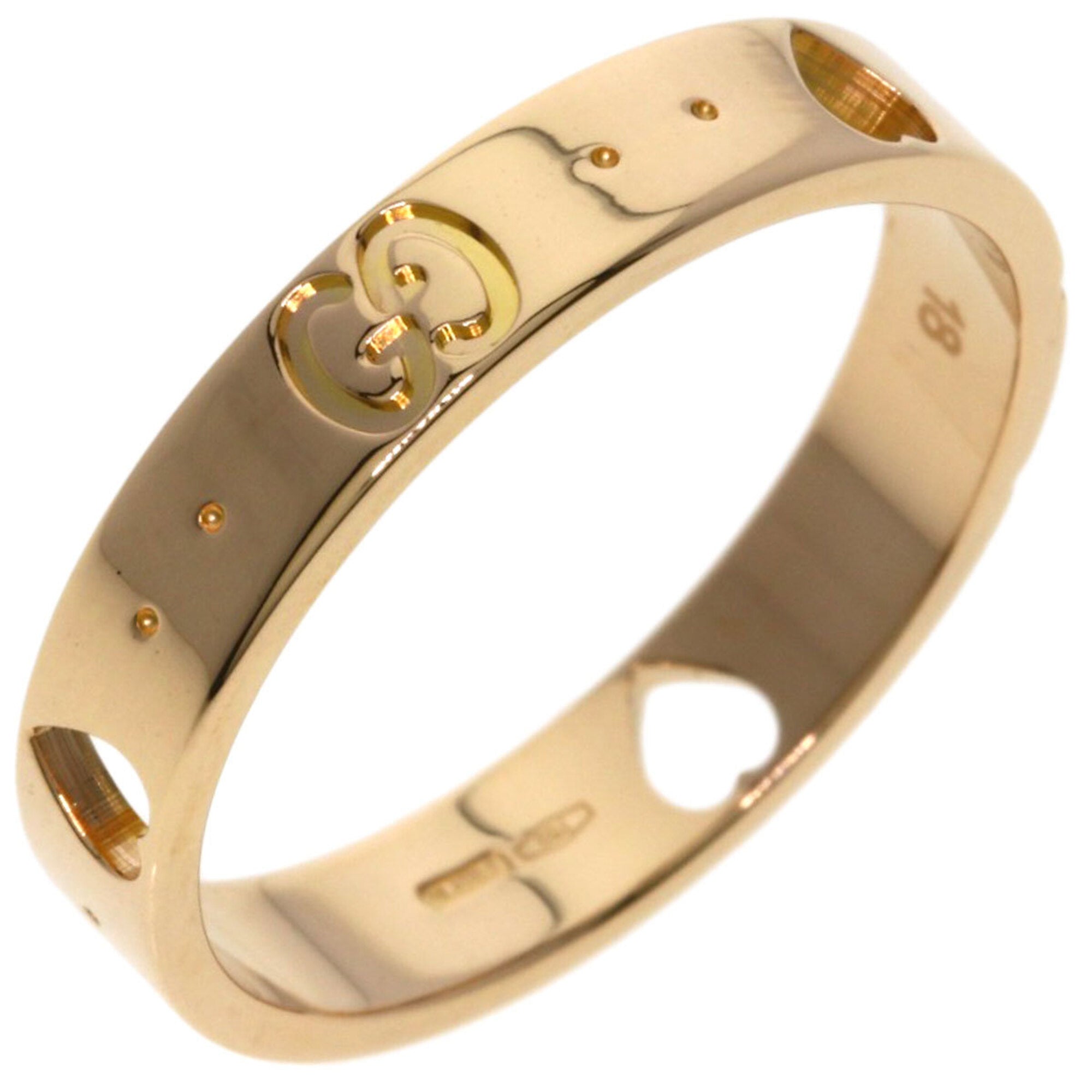 Gucci Pink Gold (18K) Band Ring (Pre-Owned)